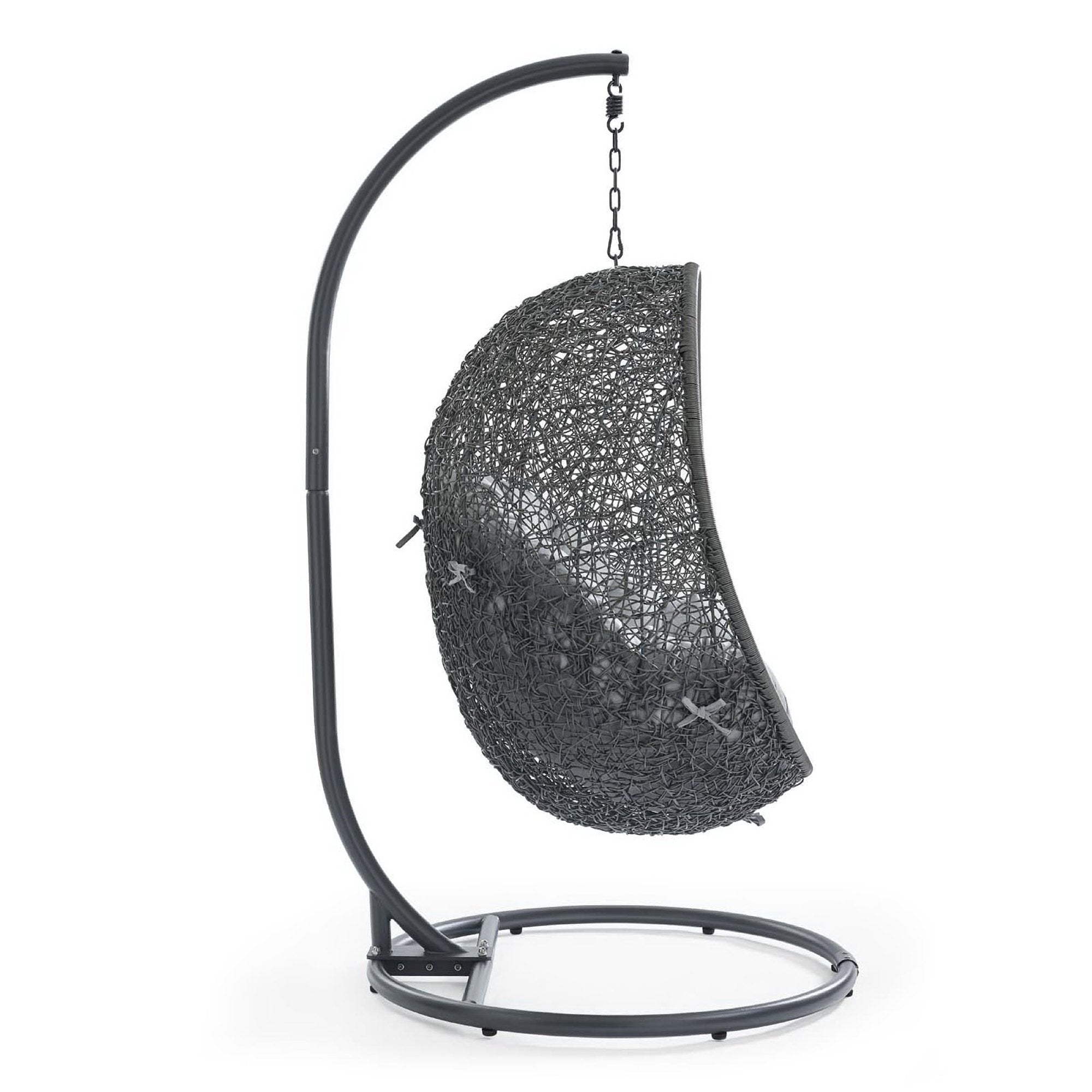 Modway Hide Outdoor Patio Sunbrella® Swing Chair With Stand