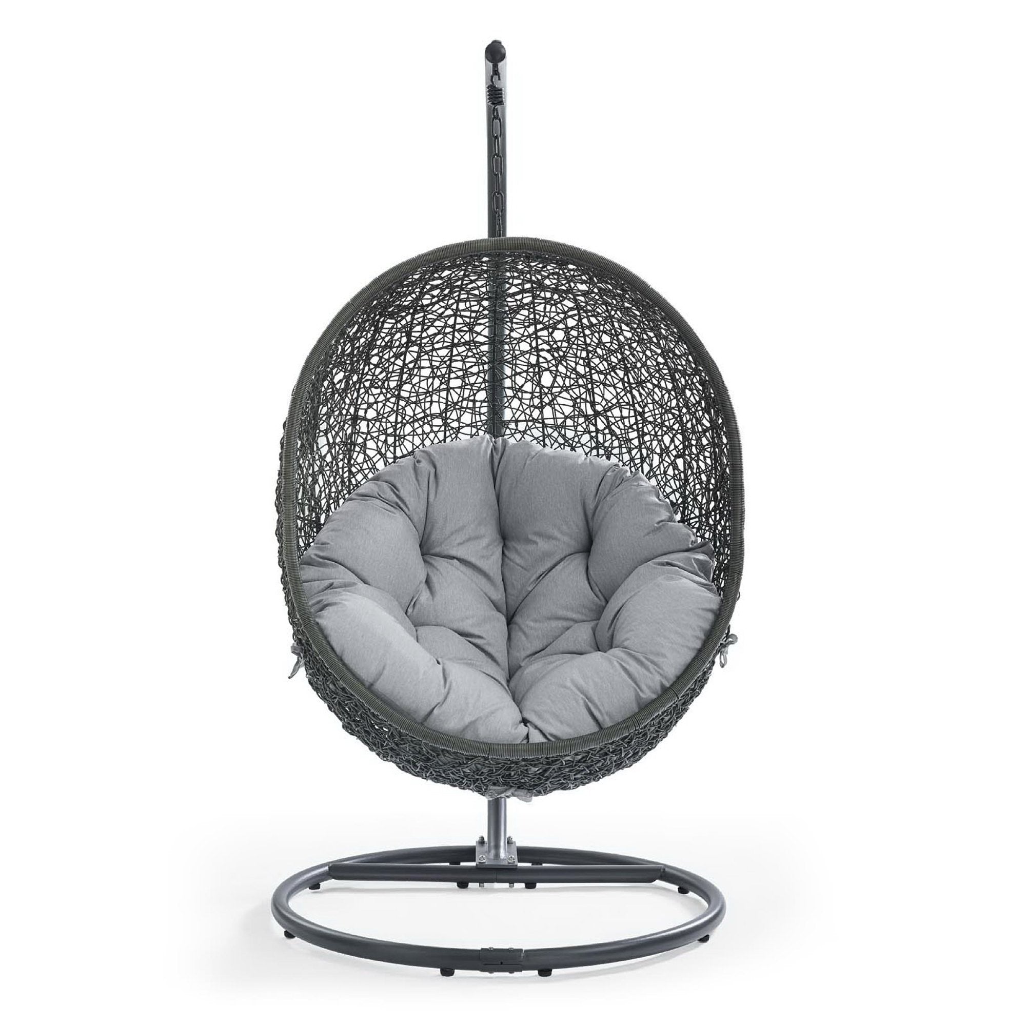 Modway Hide Outdoor Patio Sunbrella® Swing Chair With Stand