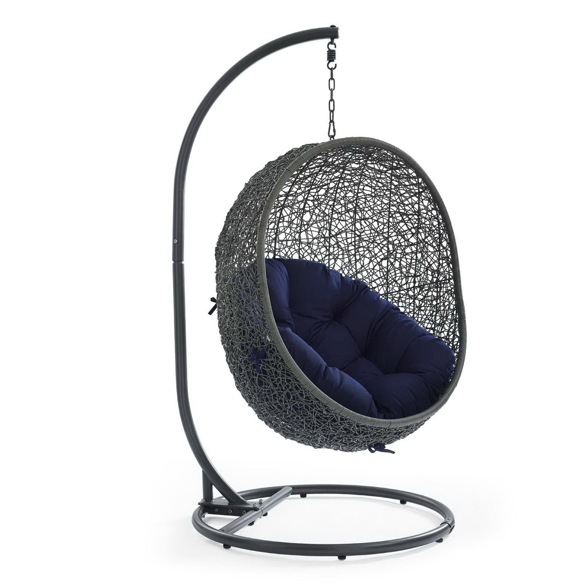 Modway Hide Outdoor Patio Sunbrella® Swing Chair With Stand