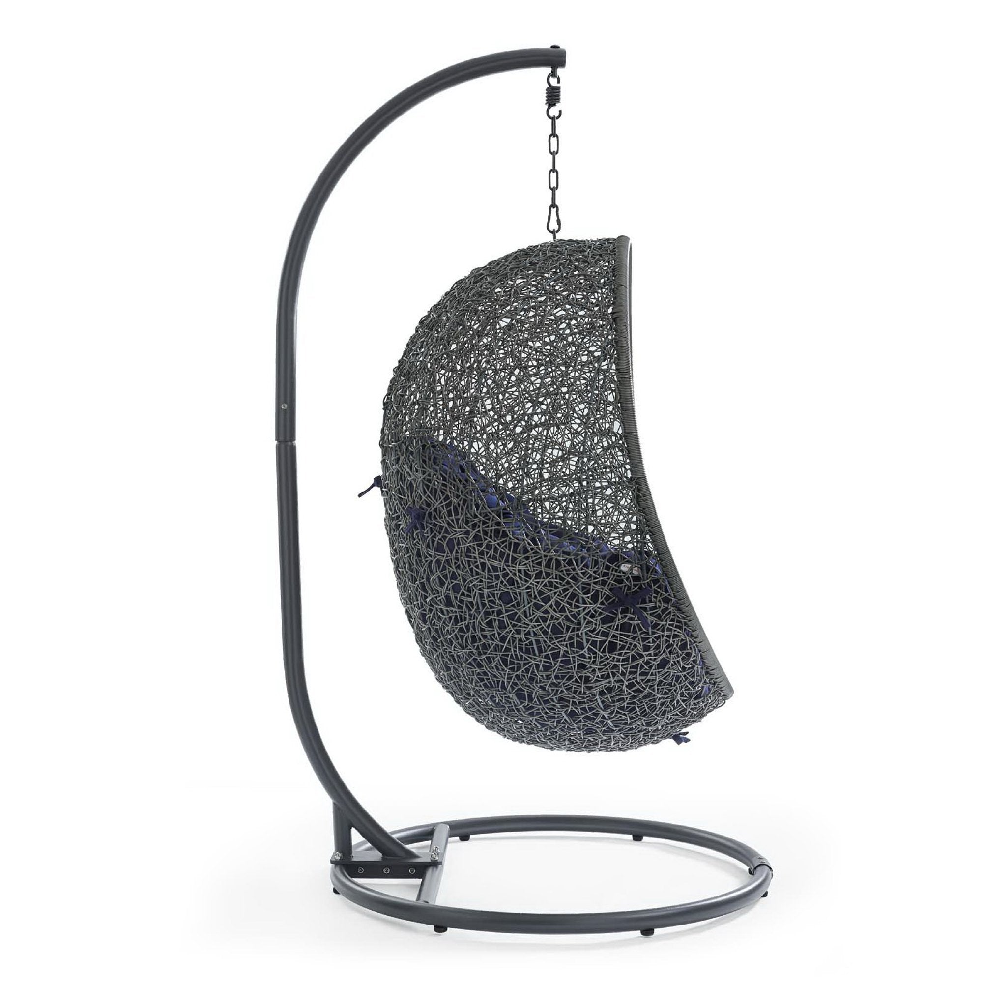 Modway Hide Outdoor Patio Sunbrella® Swing Chair With Stand