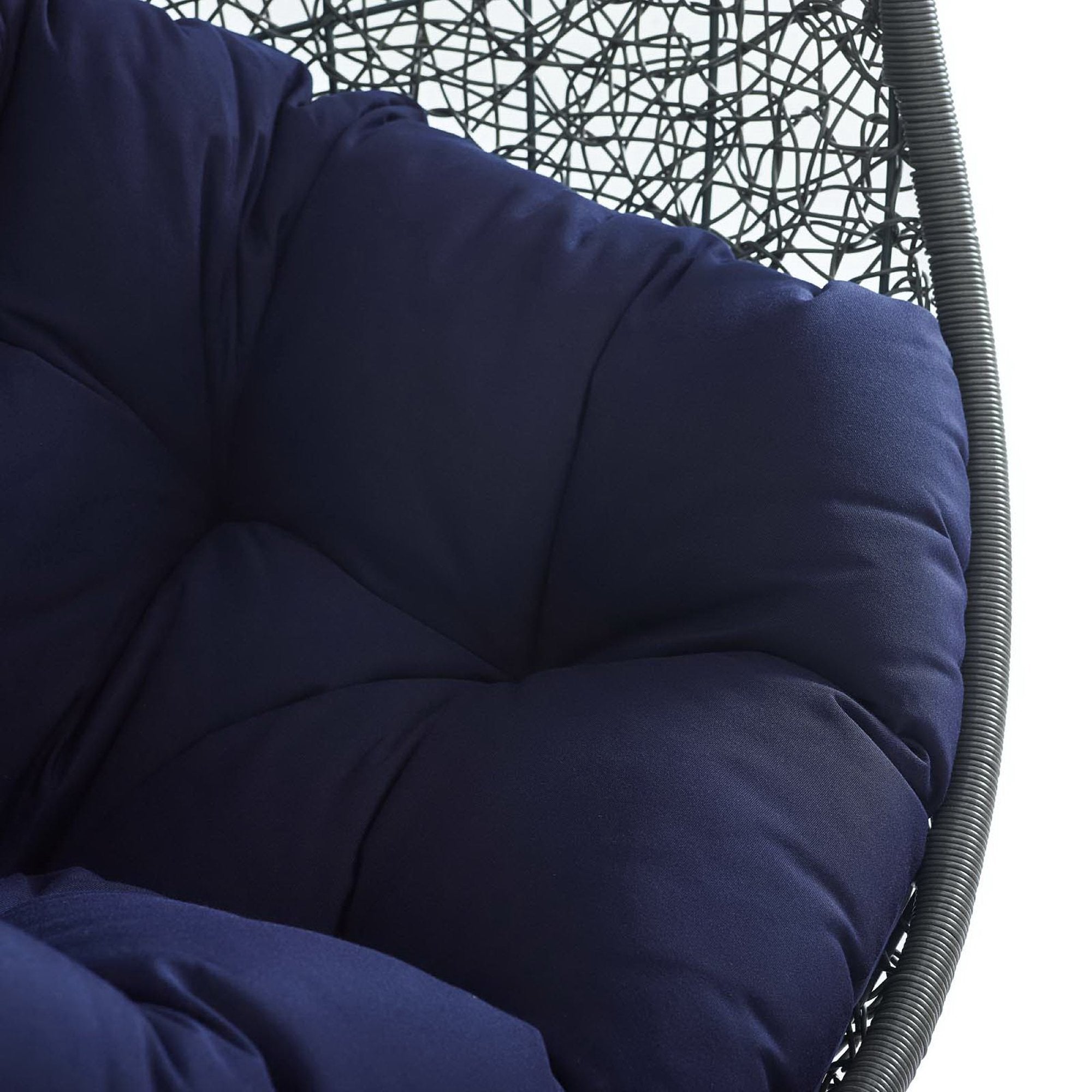Modway Hide Outdoor Patio Sunbrella® Swing Chair With Stand