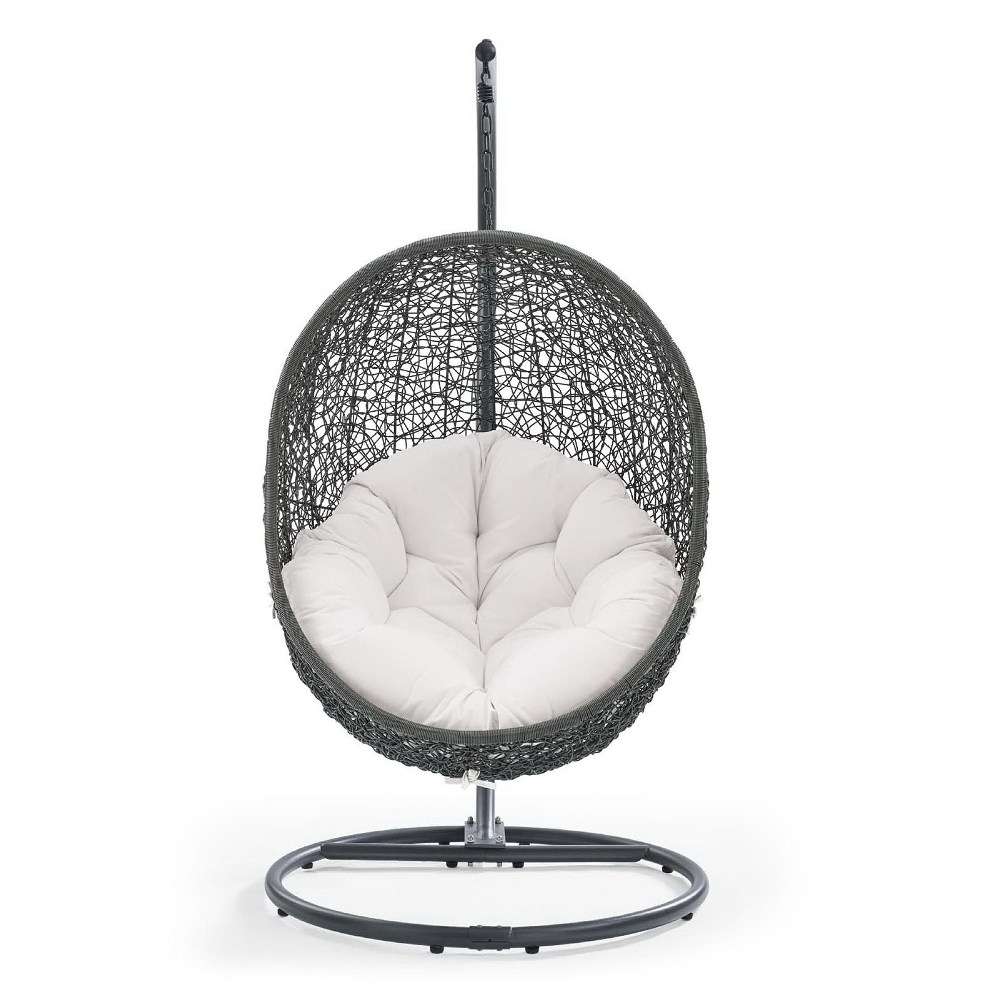 Modway Hide Outdoor Patio Sunbrella® Swing Chair With Stand