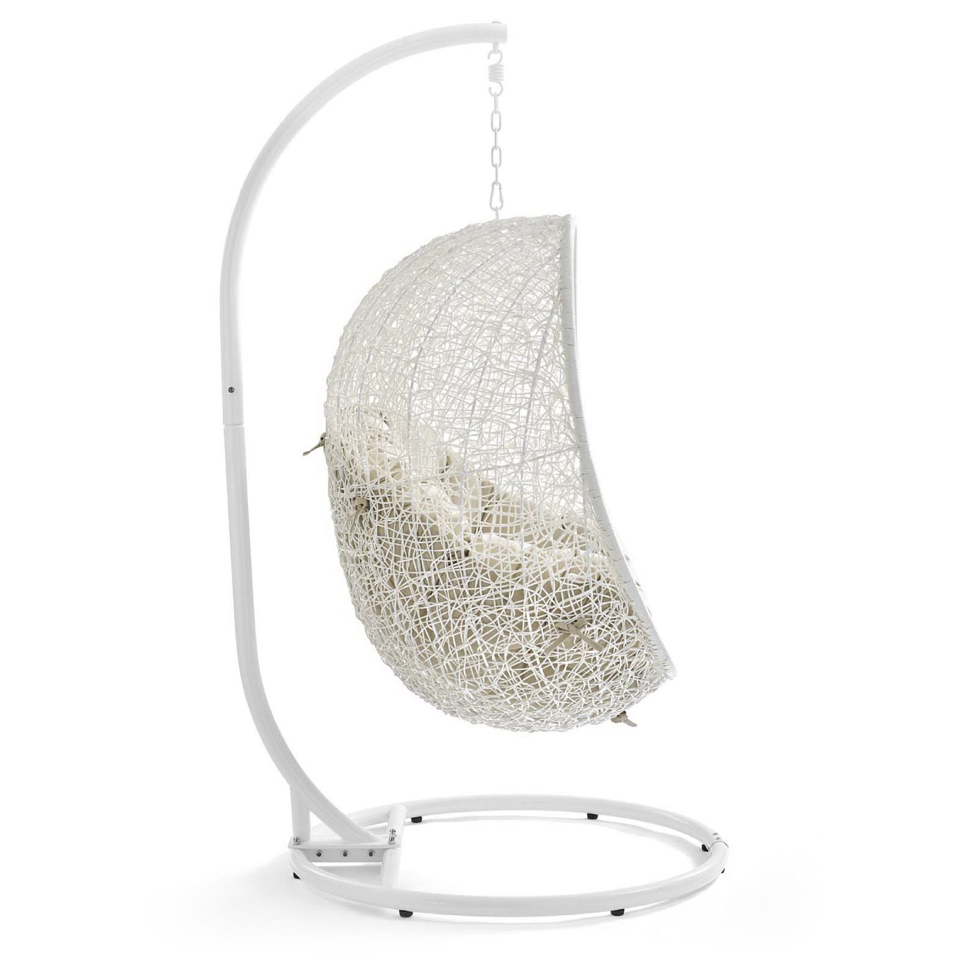 Modway Hide Outdoor Patio Sunbrella® Swing Chair With Stand