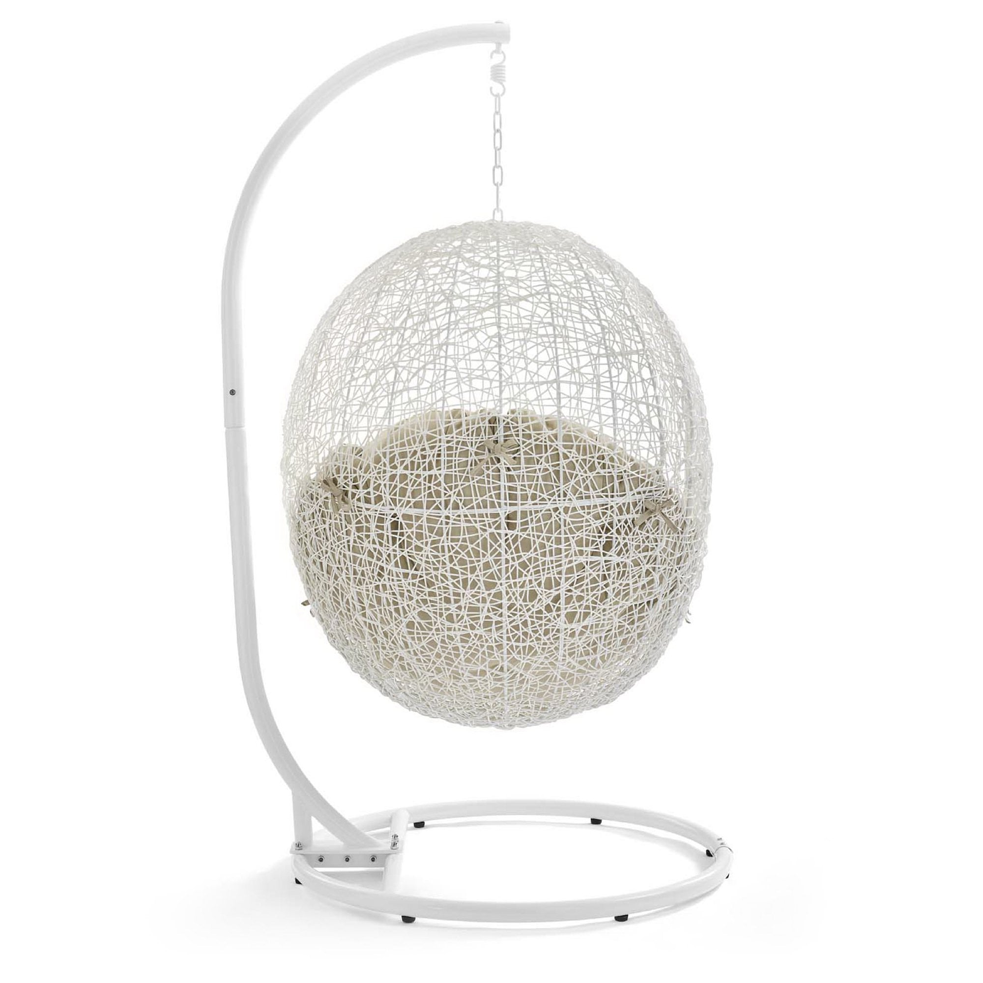 Modway Hide Outdoor Patio Sunbrella® Swing Chair With Stand