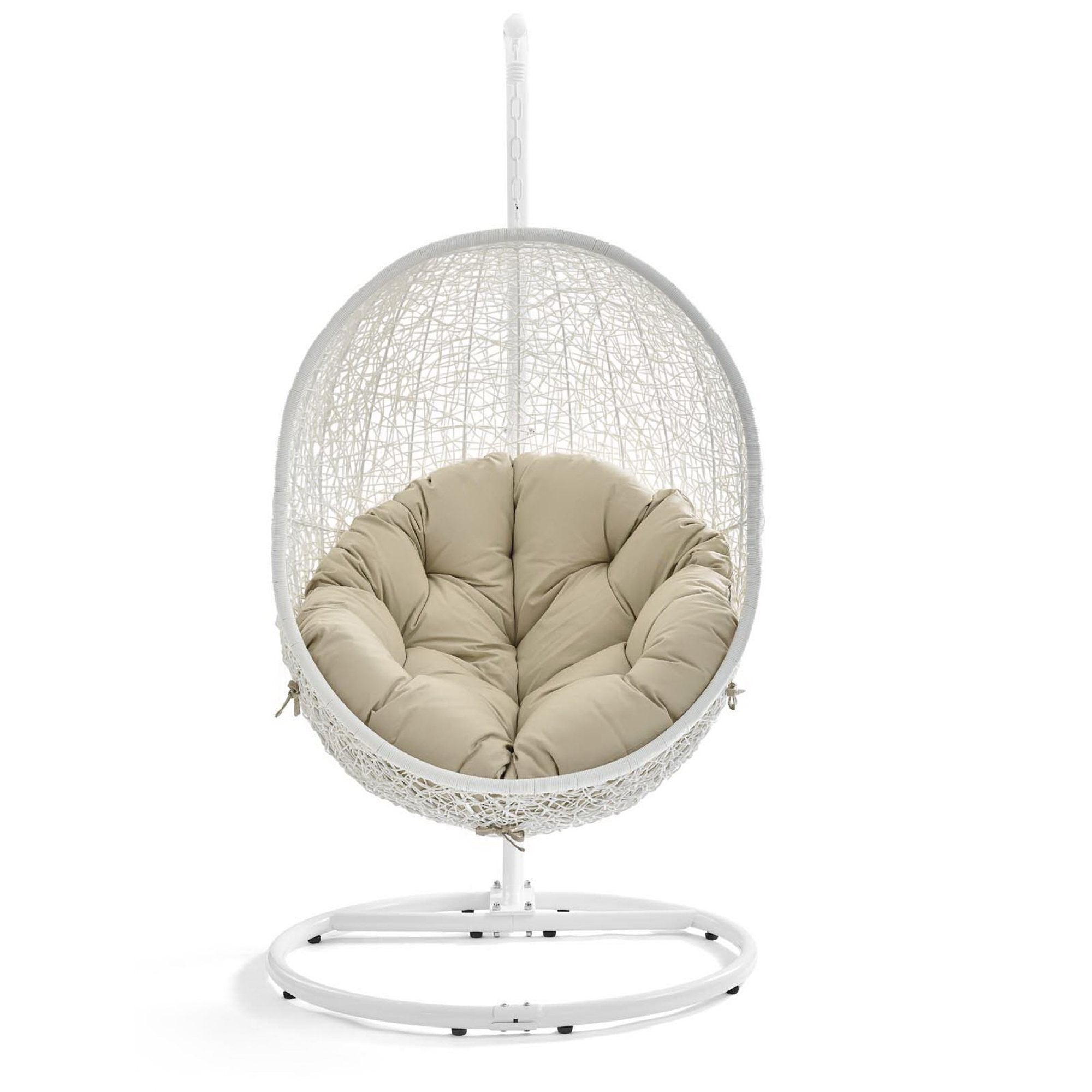 Modway Hide Outdoor Patio Sunbrella® Swing Chair With Stand