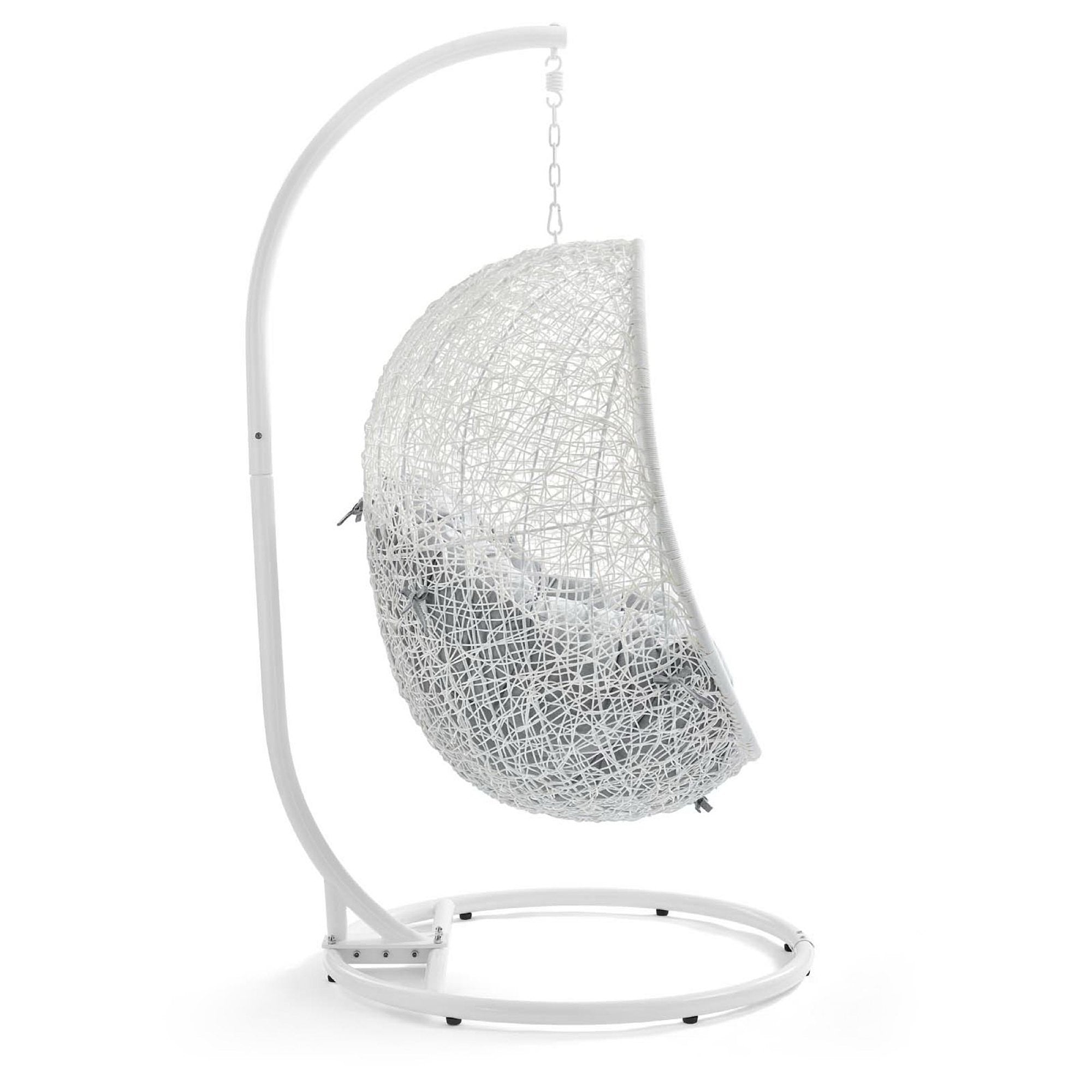 Modway Hide Outdoor Patio Sunbrella® Swing Chair With Stand