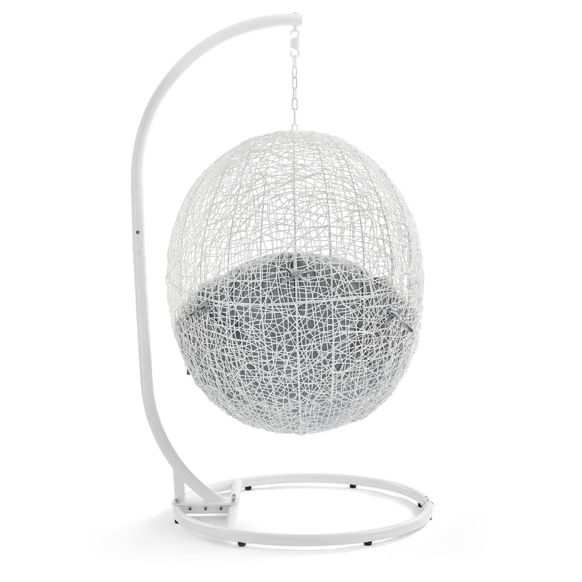 Modway Hide Outdoor Patio Sunbrella® Swing Chair With Stand