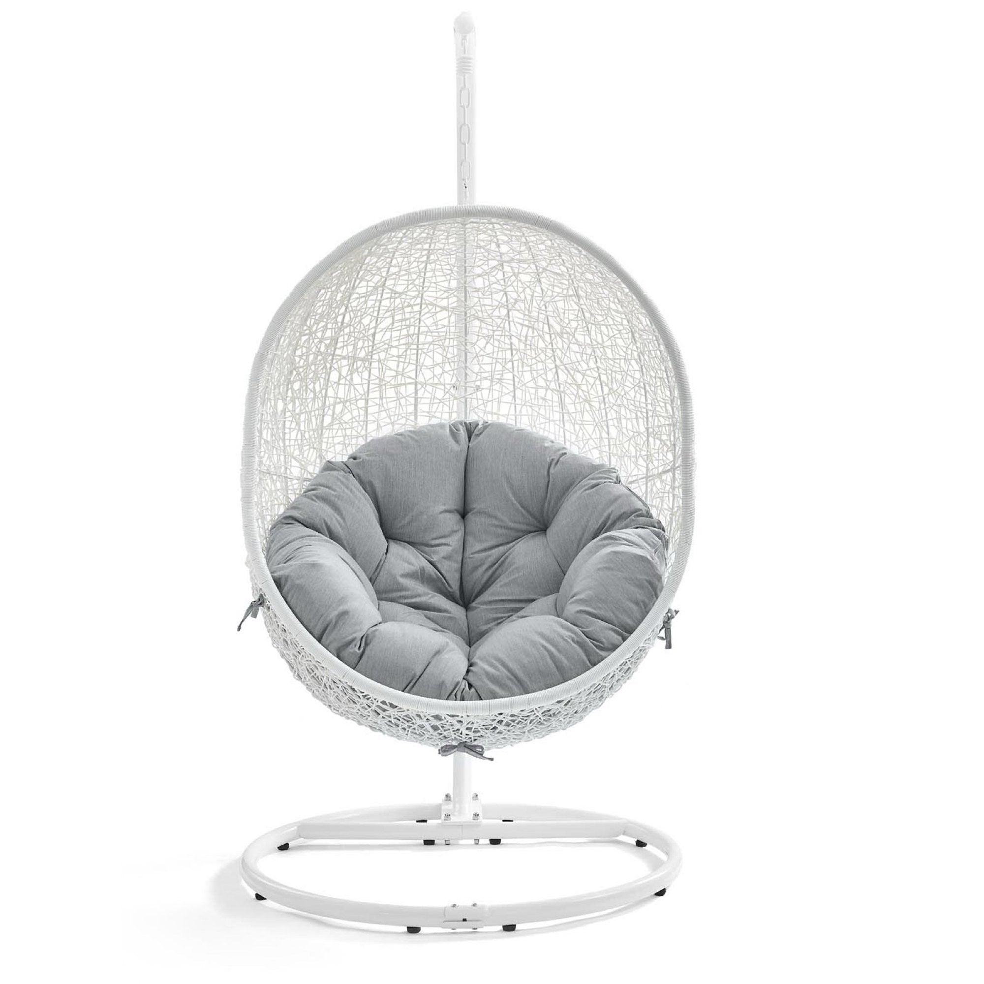 Modway Hide Outdoor Patio Sunbrella® Swing Chair With Stand