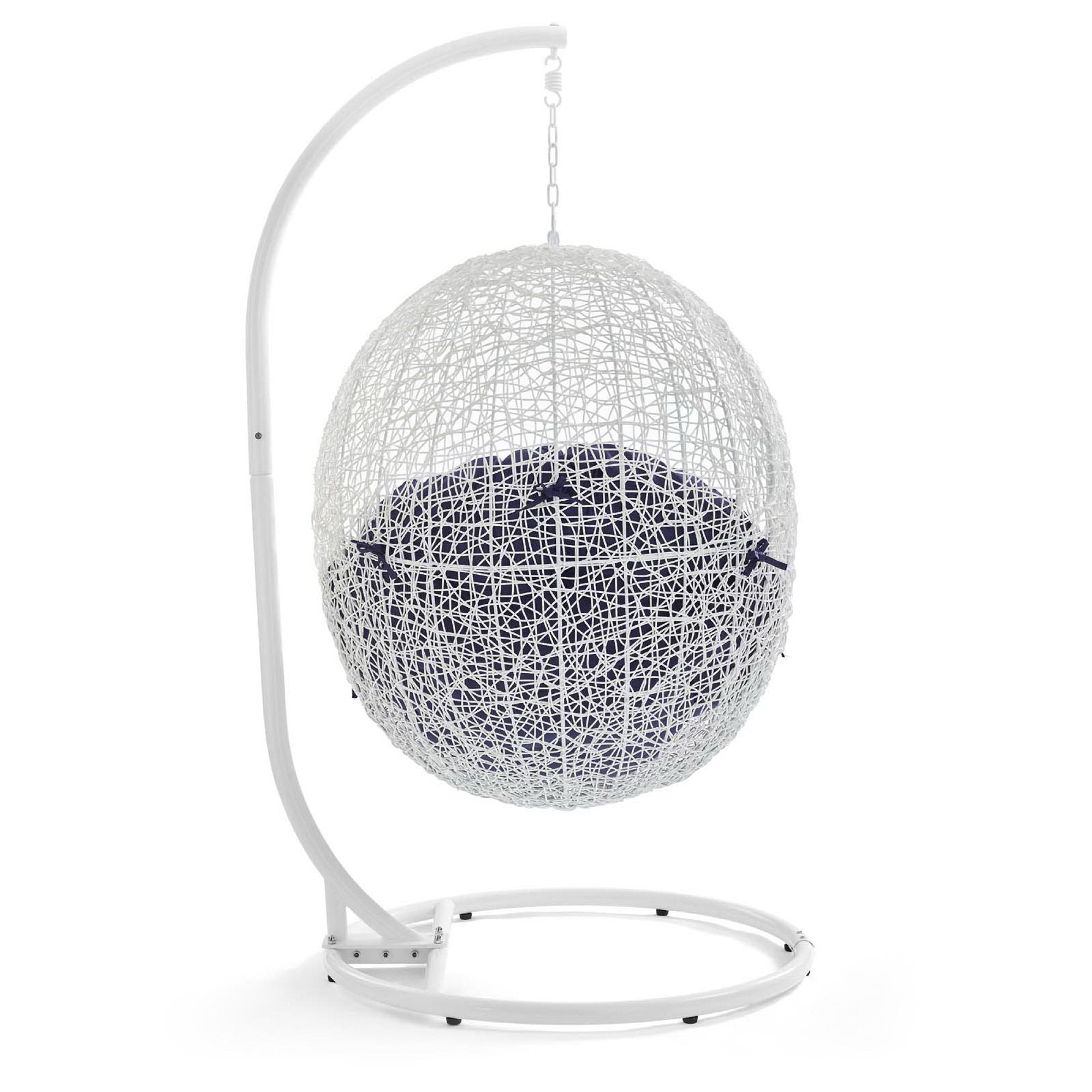 Modway Hide Outdoor Patio Sunbrella® Swing Chair With Stand