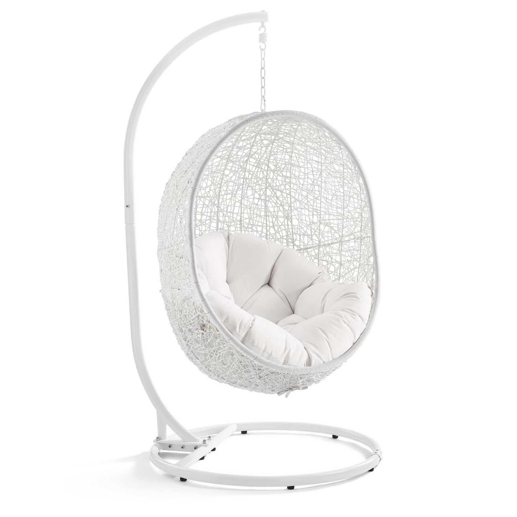 Modway Hide Outdoor Patio Sunbrella® Swing Chair With Stand