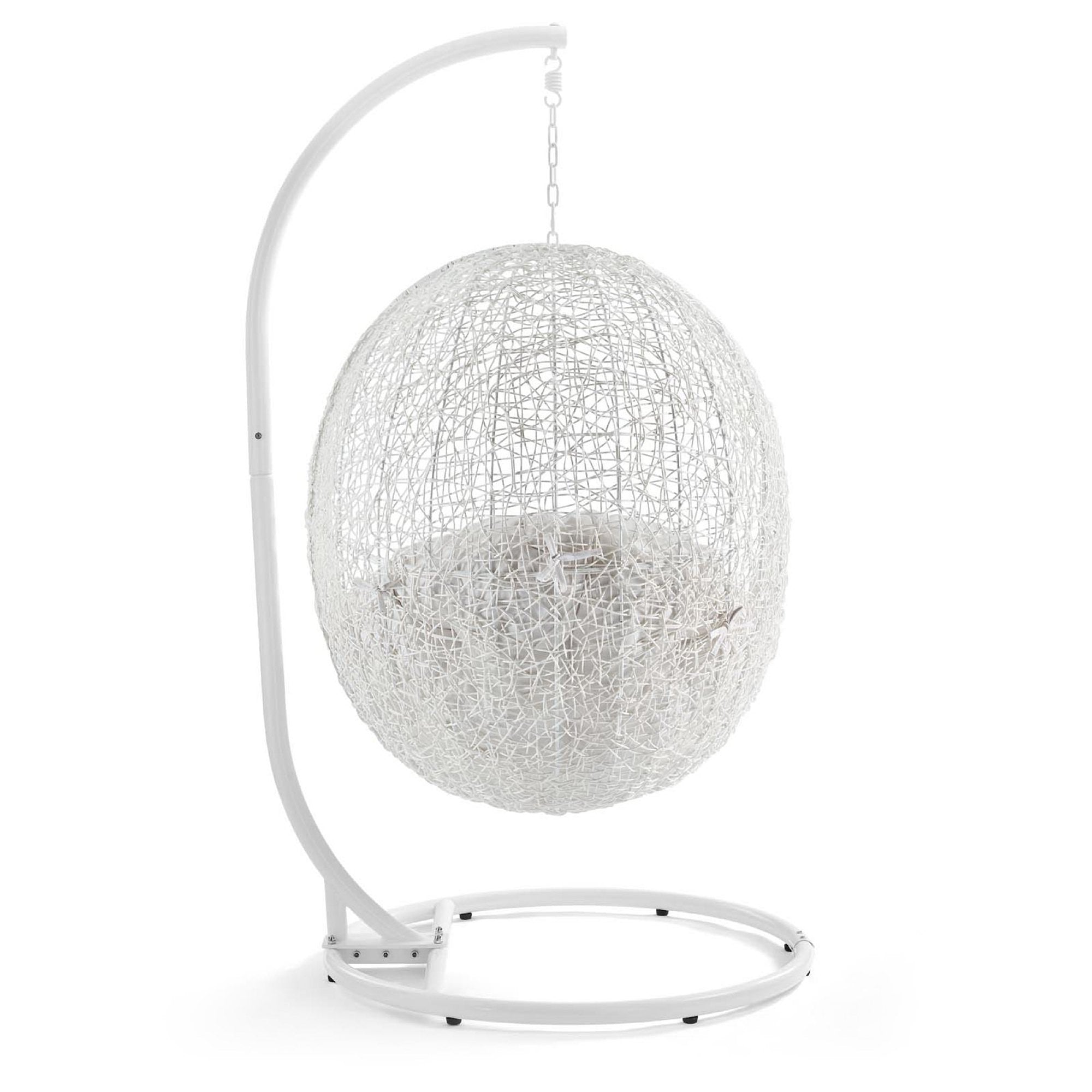 Modway Hide Outdoor Patio Sunbrella® Swing Chair With Stand