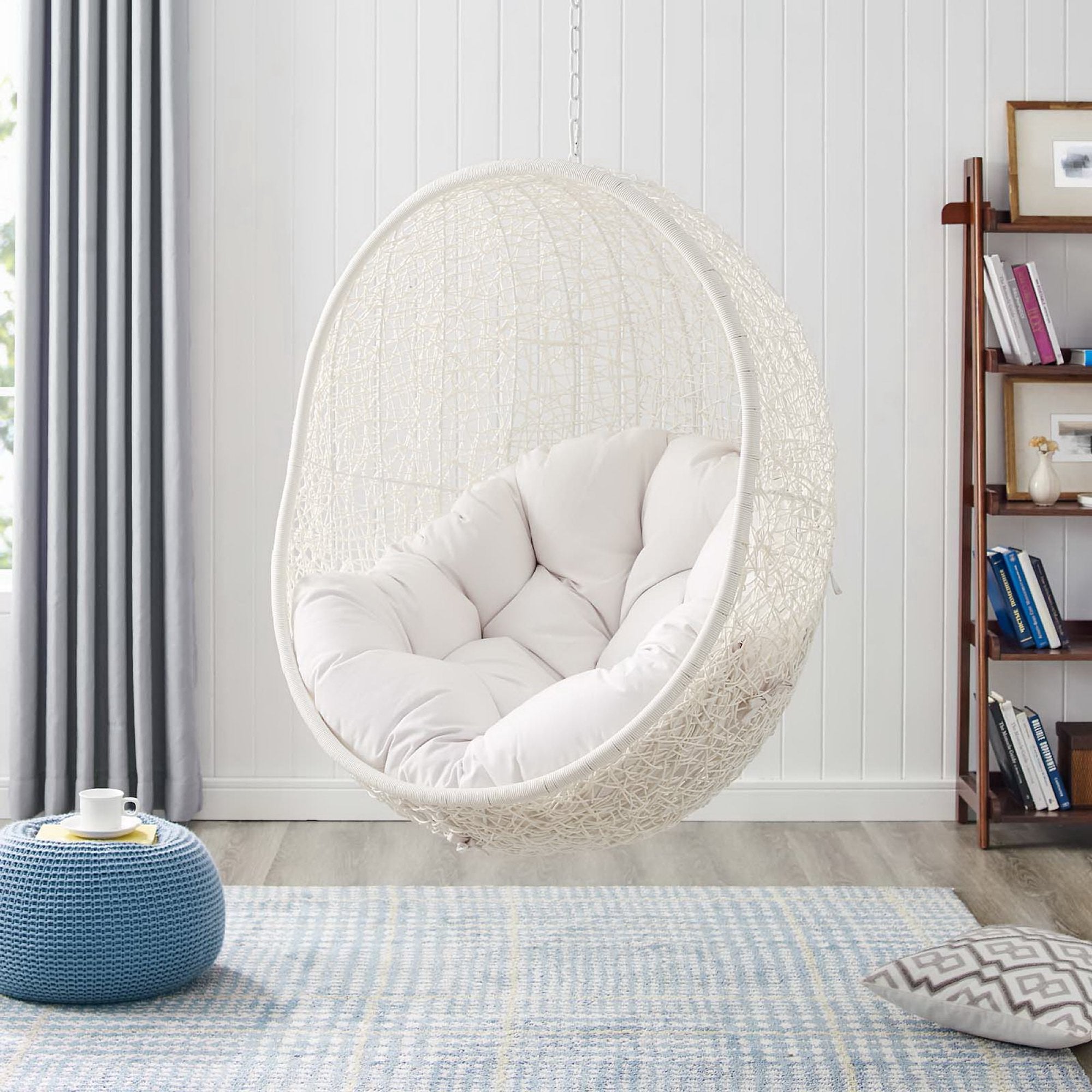 Modway Hide Outdoor Patio Sunbrella® Swing Chair With Stand