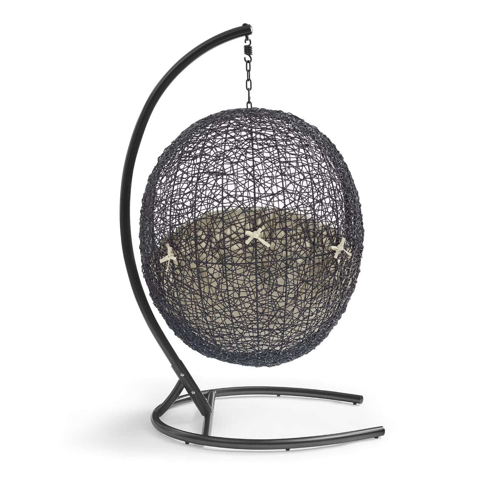 Modway Encase Sunbrella® Swing Outdoor Patio Lounge Chair