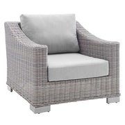 Modway Conway Sunbrella® Outdoor Patio Wicker Rattan Armchair