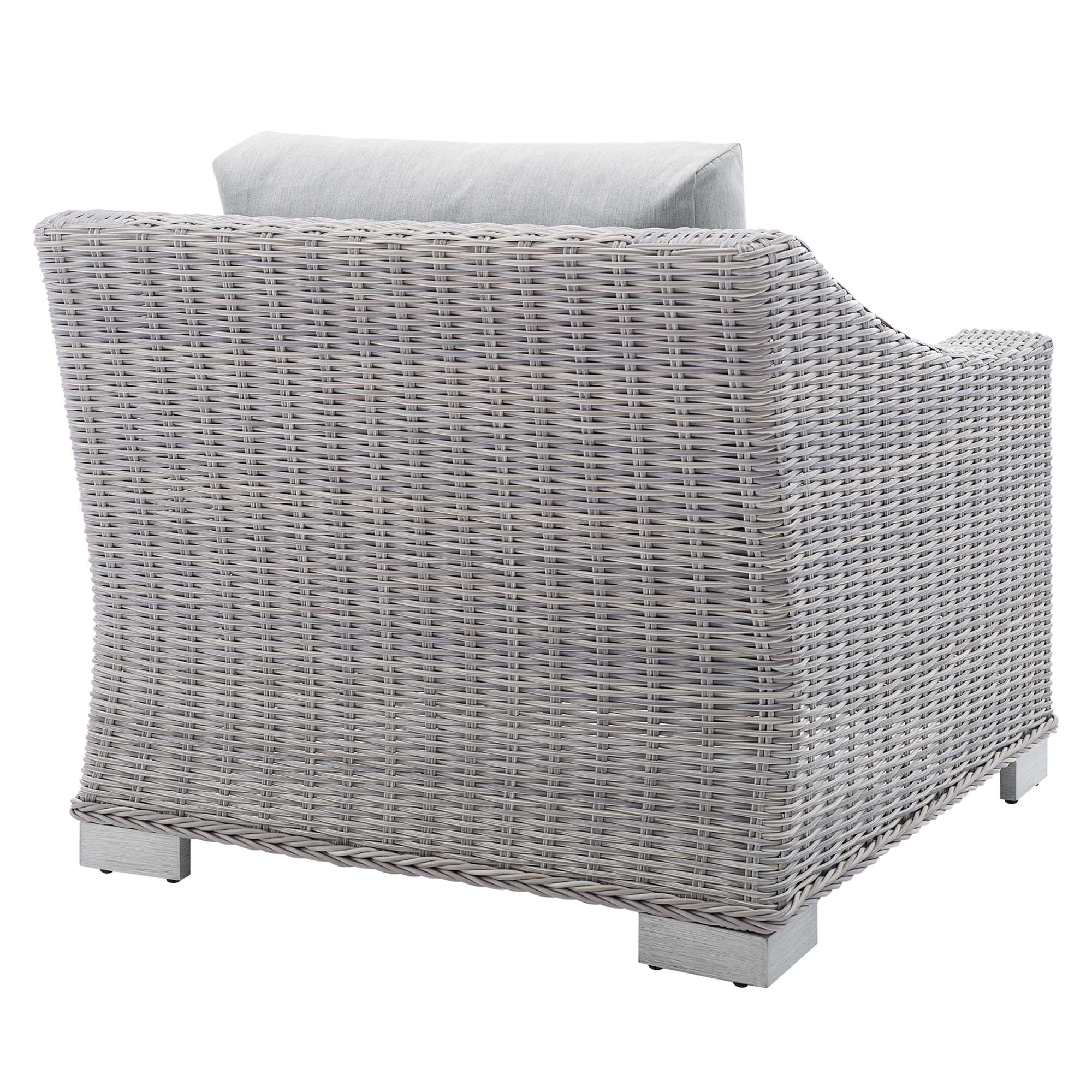 Modway Conway Sunbrella® Outdoor Patio Wicker Rattan Armchair