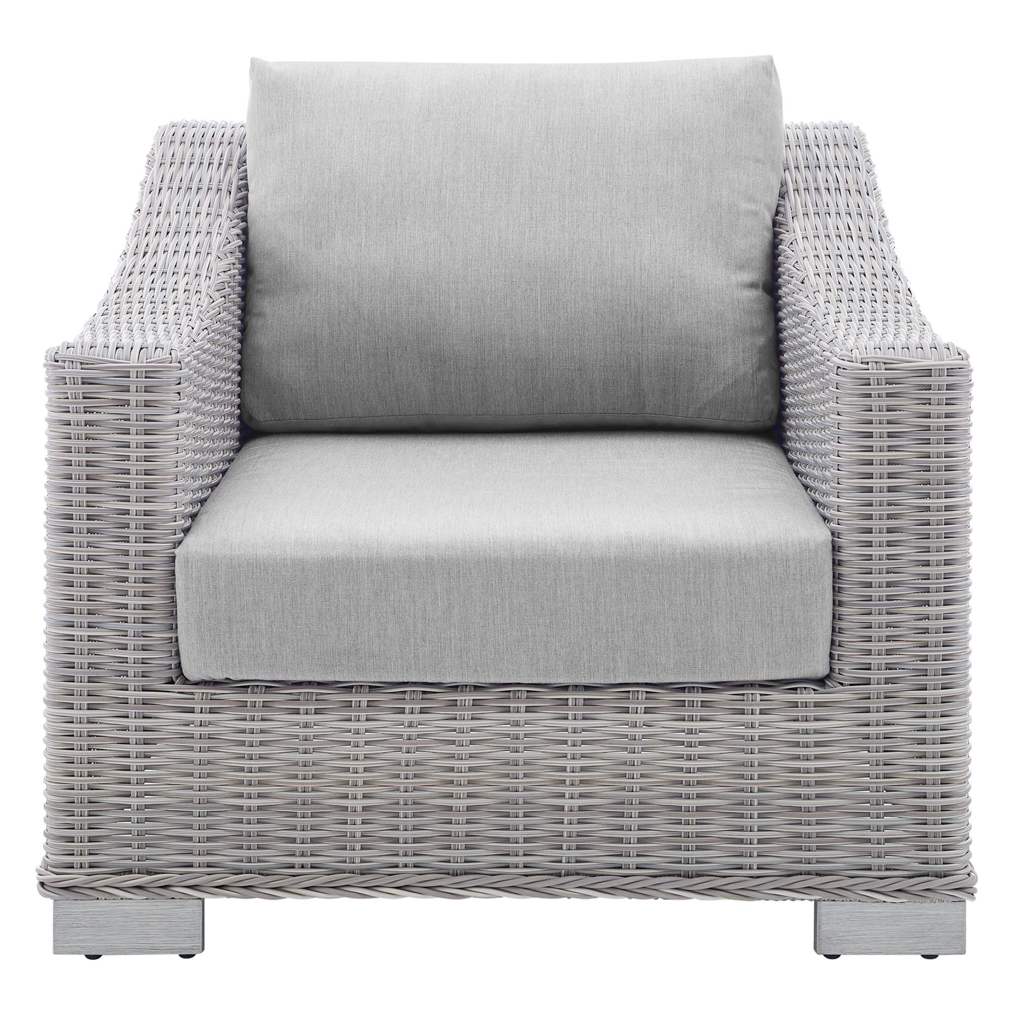 Modway Conway Sunbrella® Outdoor Patio Wicker Rattan Armchair