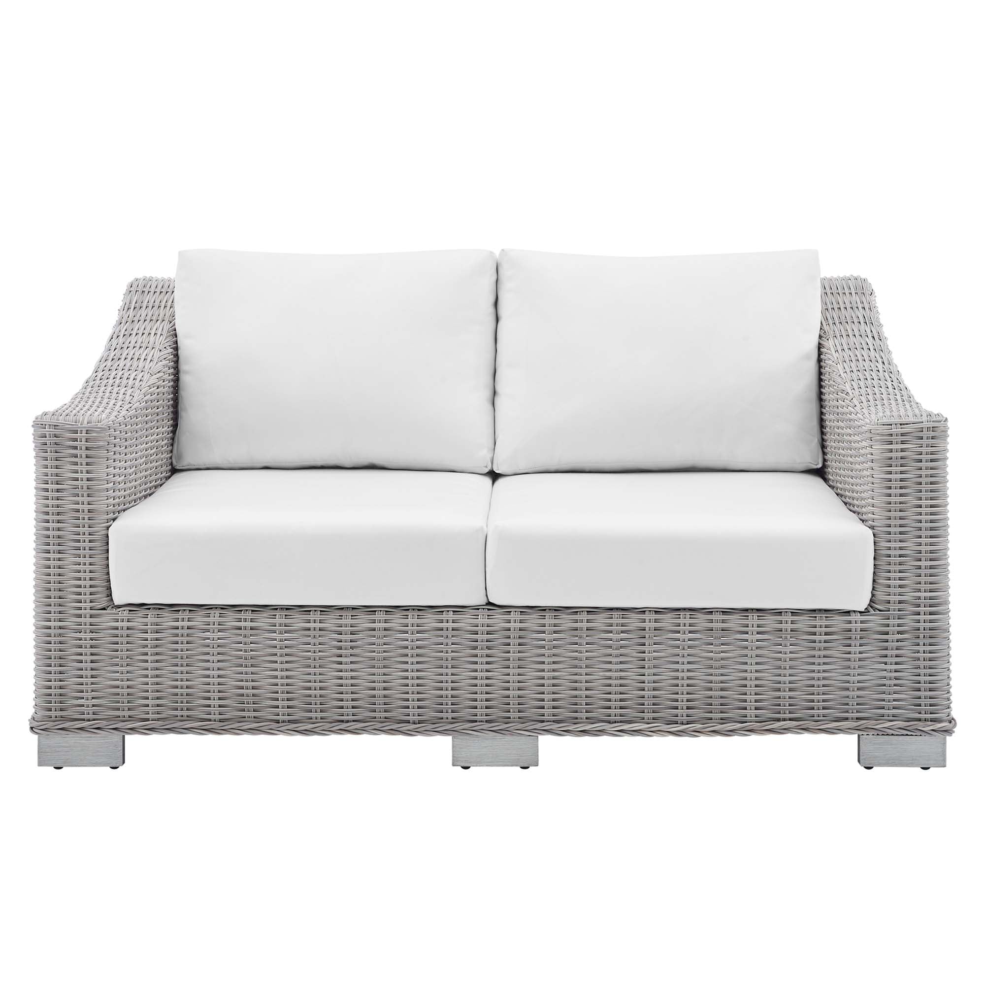 Modway Conway Sunbrella® Outdoor Patio Wicker Rattan Loveseat