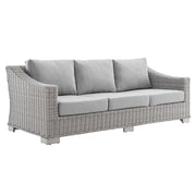 Modway Conway Sunbrella® Outdoor Patio Wicker Rattan Sofa