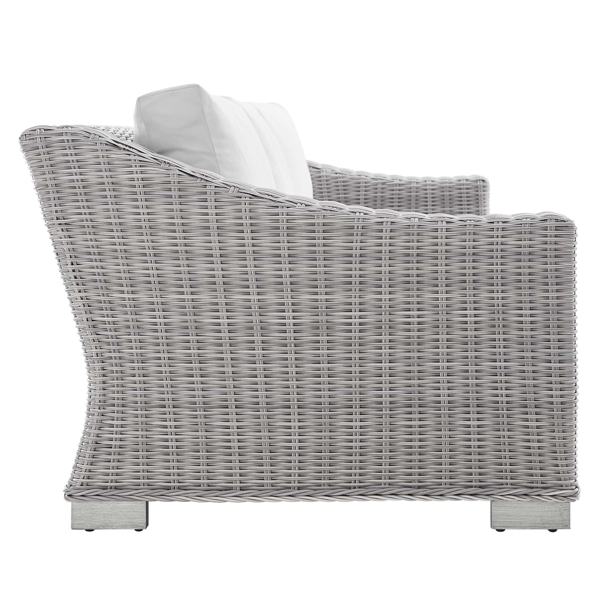 Modway Conway Sunbrella® Outdoor Patio Wicker Rattan Sofa
