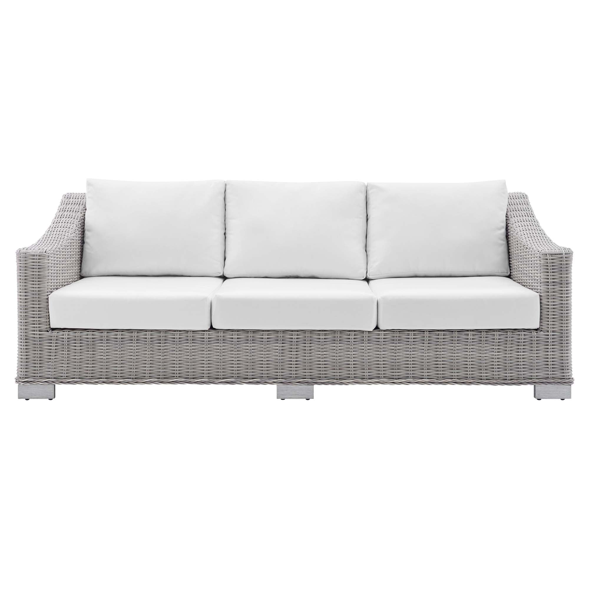 Modway Conway Sunbrella® Outdoor Patio Wicker Rattan Sofa
