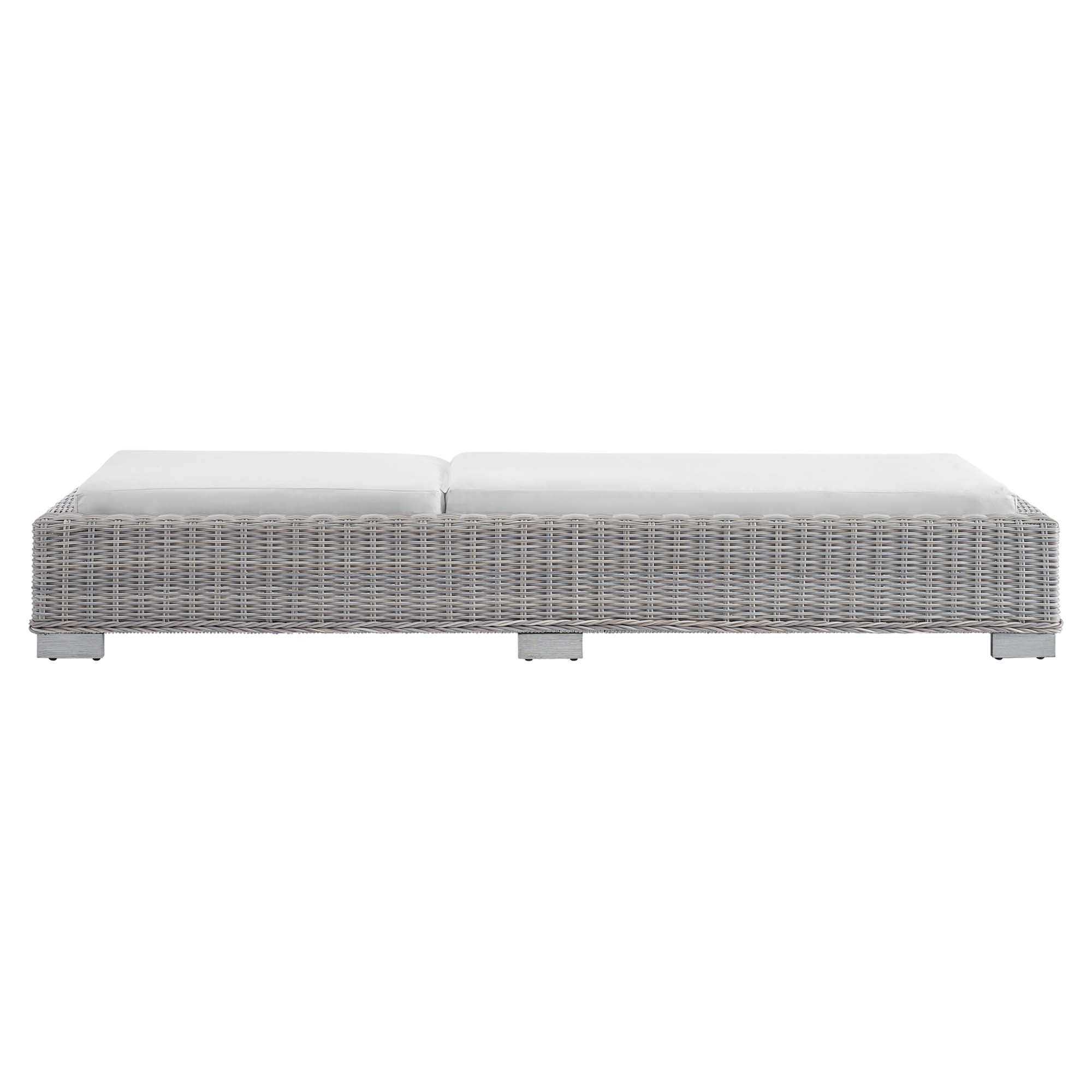 Modway Conway Sunbrella® Outdoor Patio Wicker Rattan Chaise Lounge