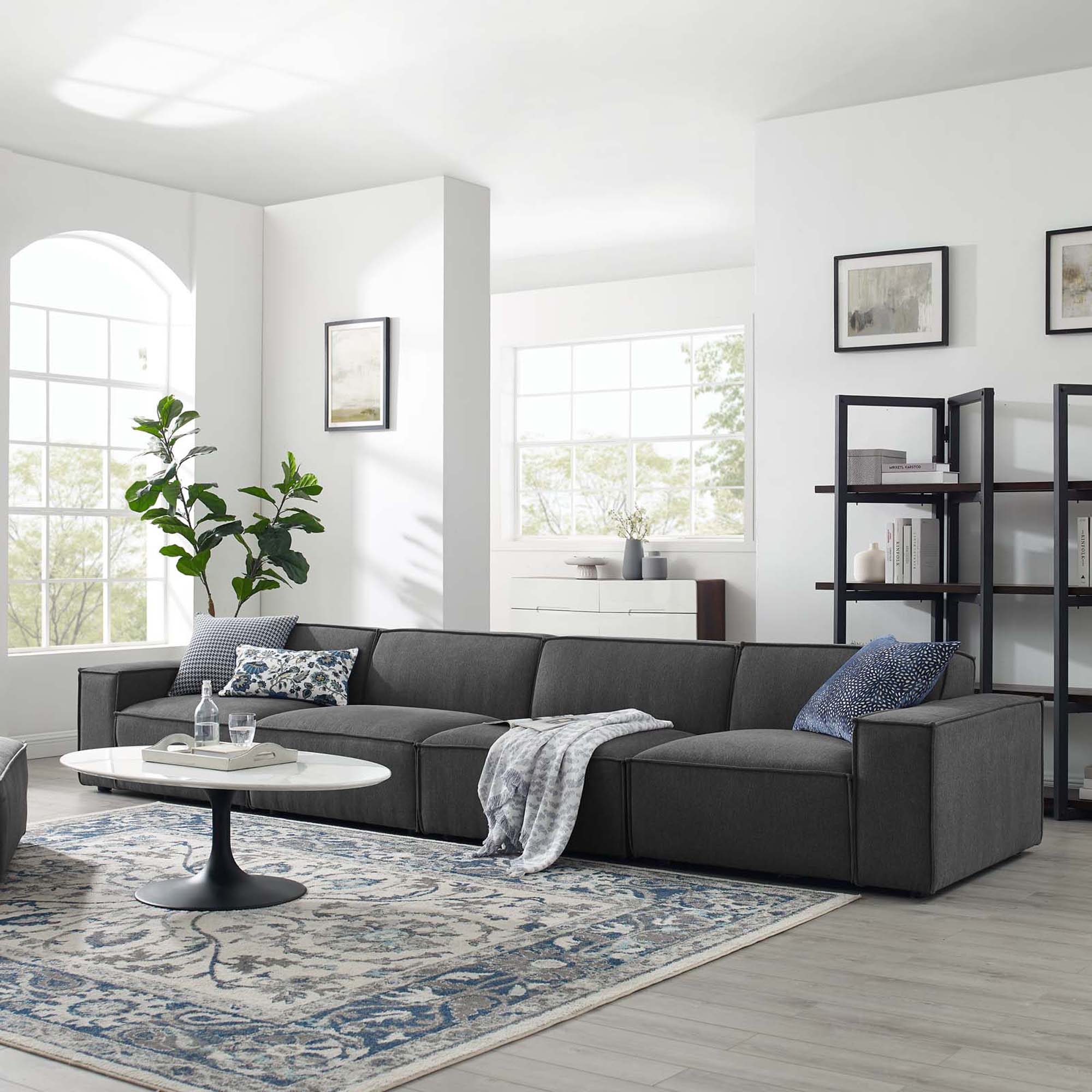 Modway Restore 4-Piece Sectional Sofa