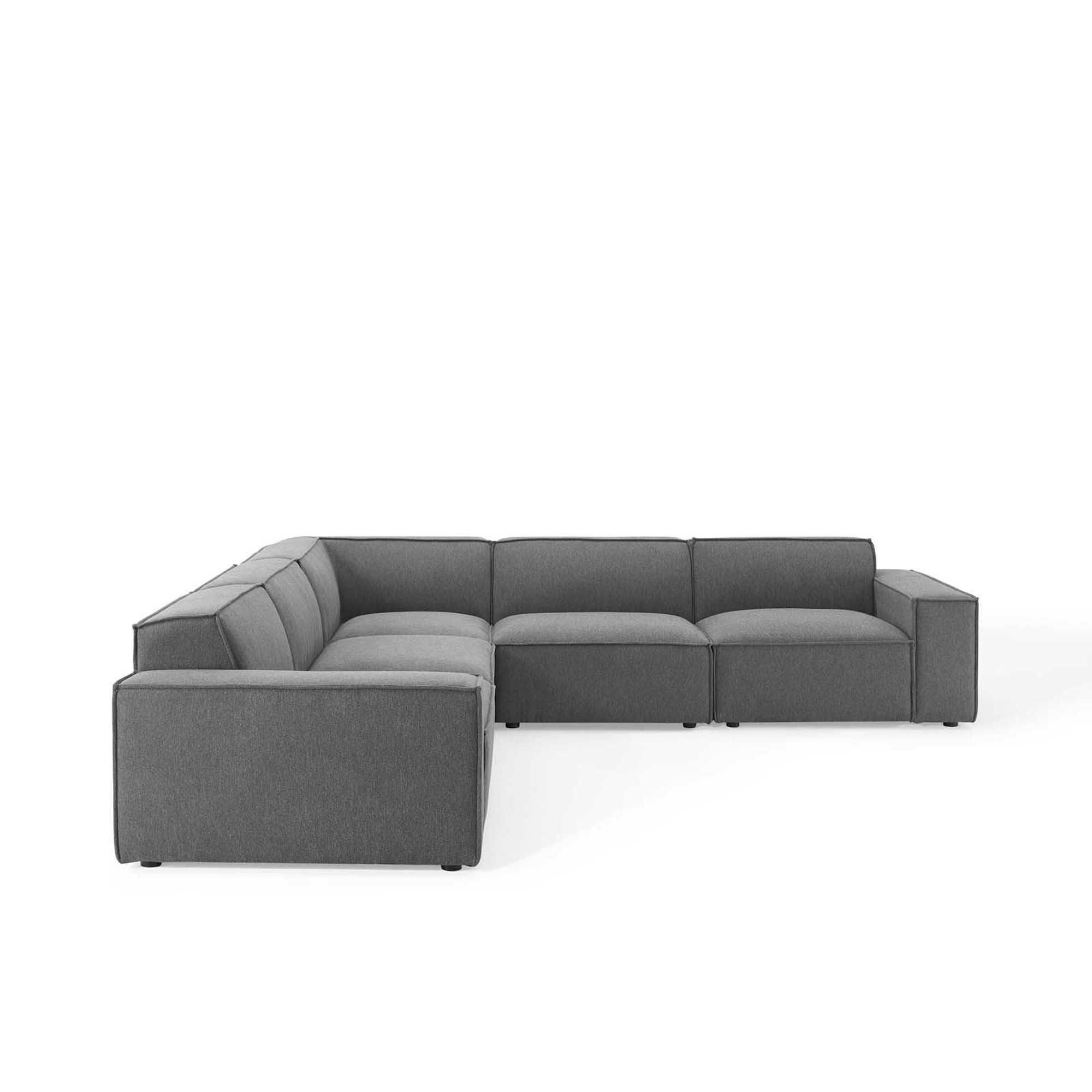 Modway Restore 5-Piece Sectional Sofa