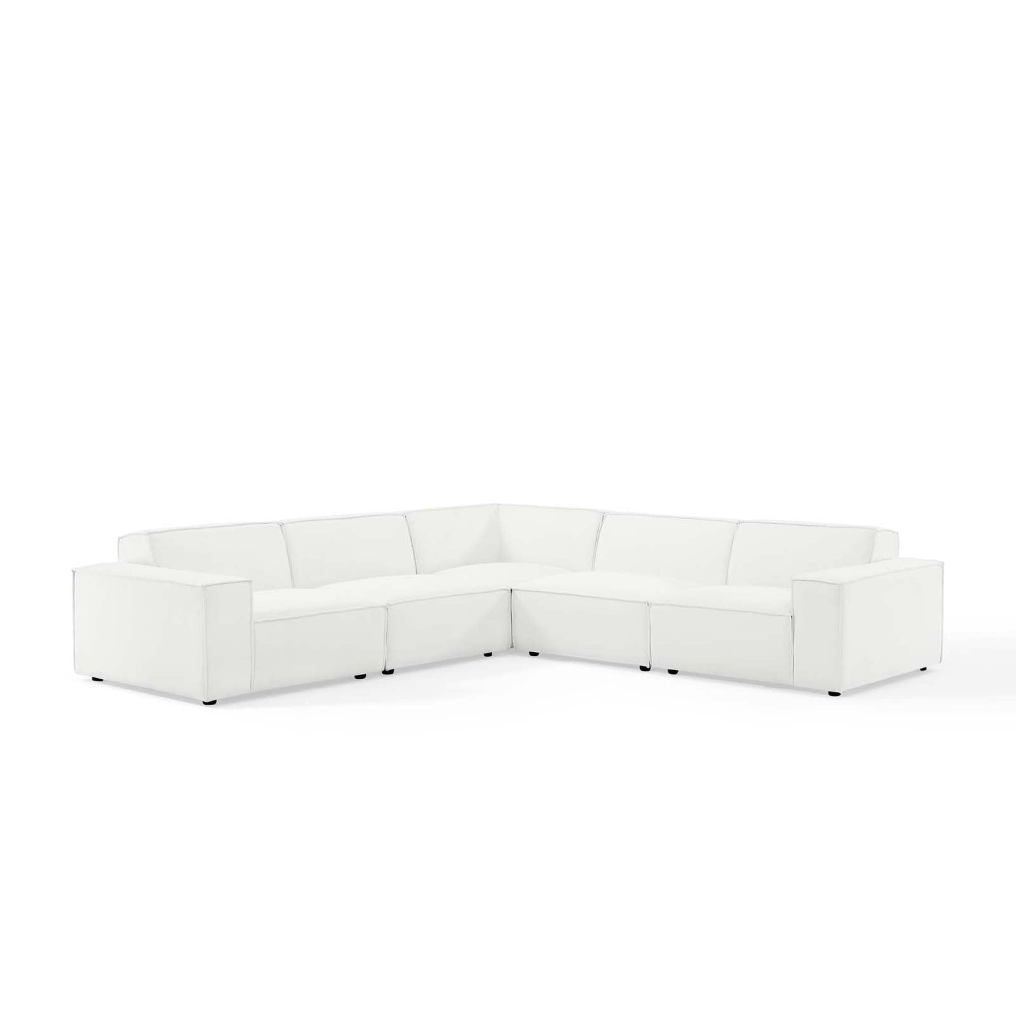 Modway Restore 5-Piece Sectional Sofa