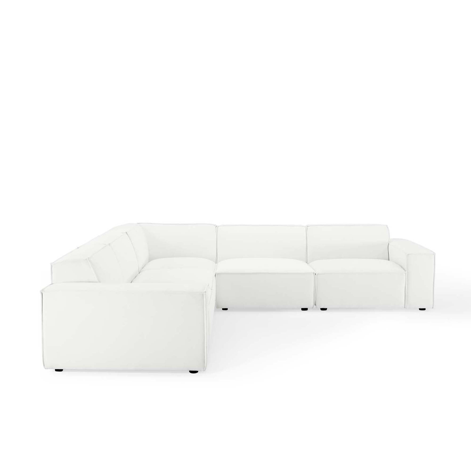 Modway Restore 5-Piece Sectional Sofa