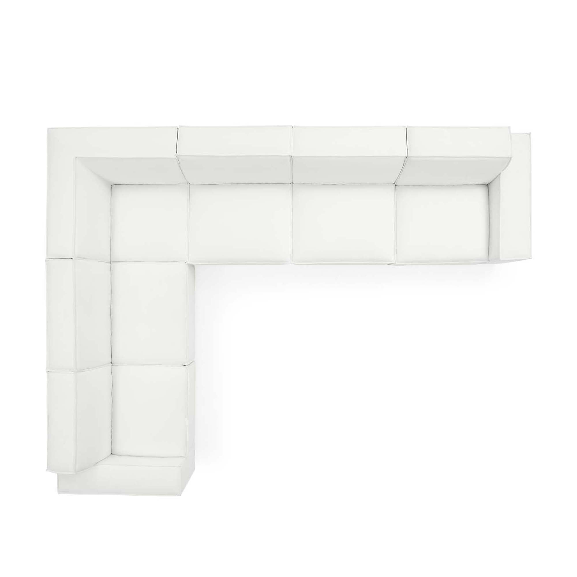 Modway Restore 6-Piece Sectional Sofa