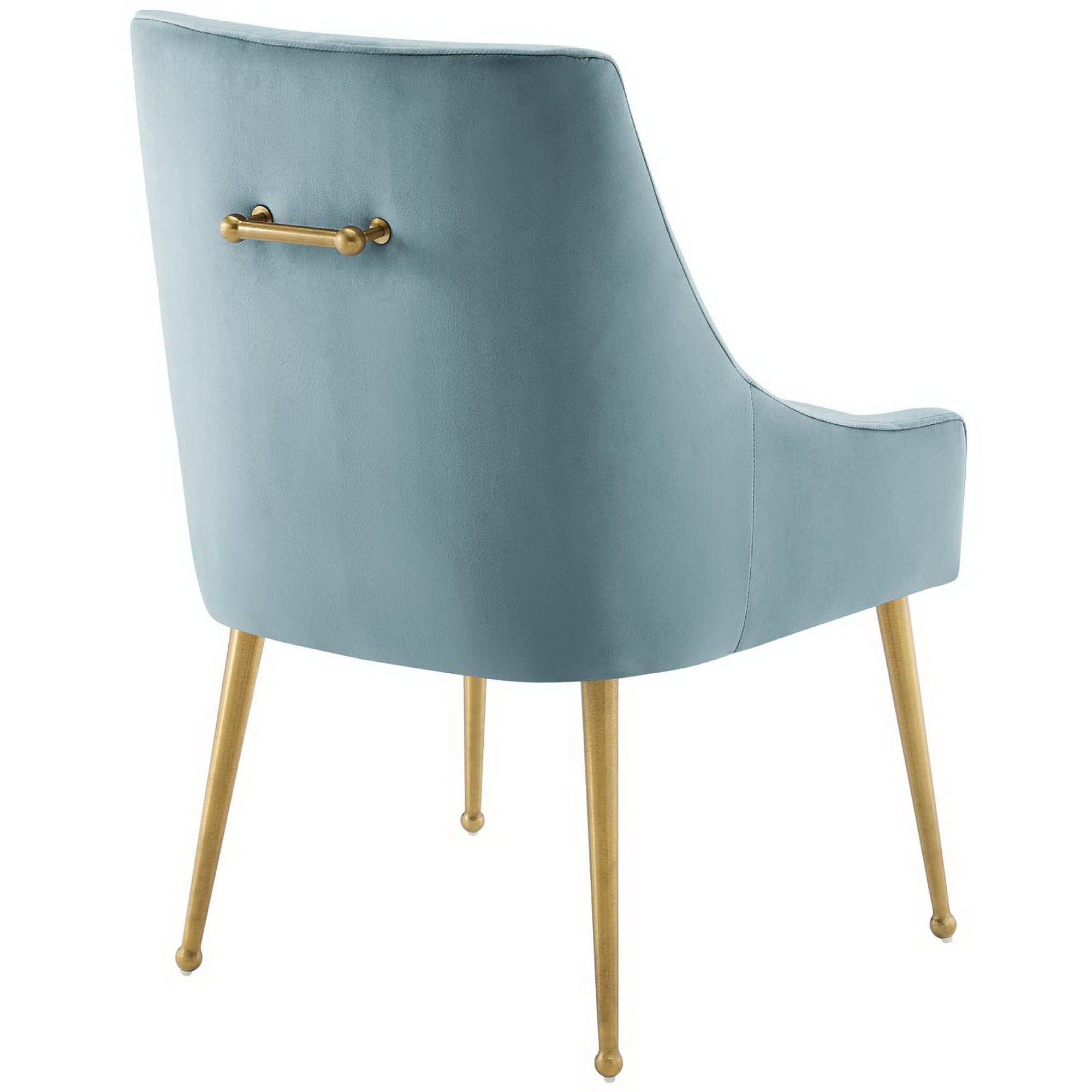 Modway Discern Upholstered Performance Velvet Dining Chair Set of 2