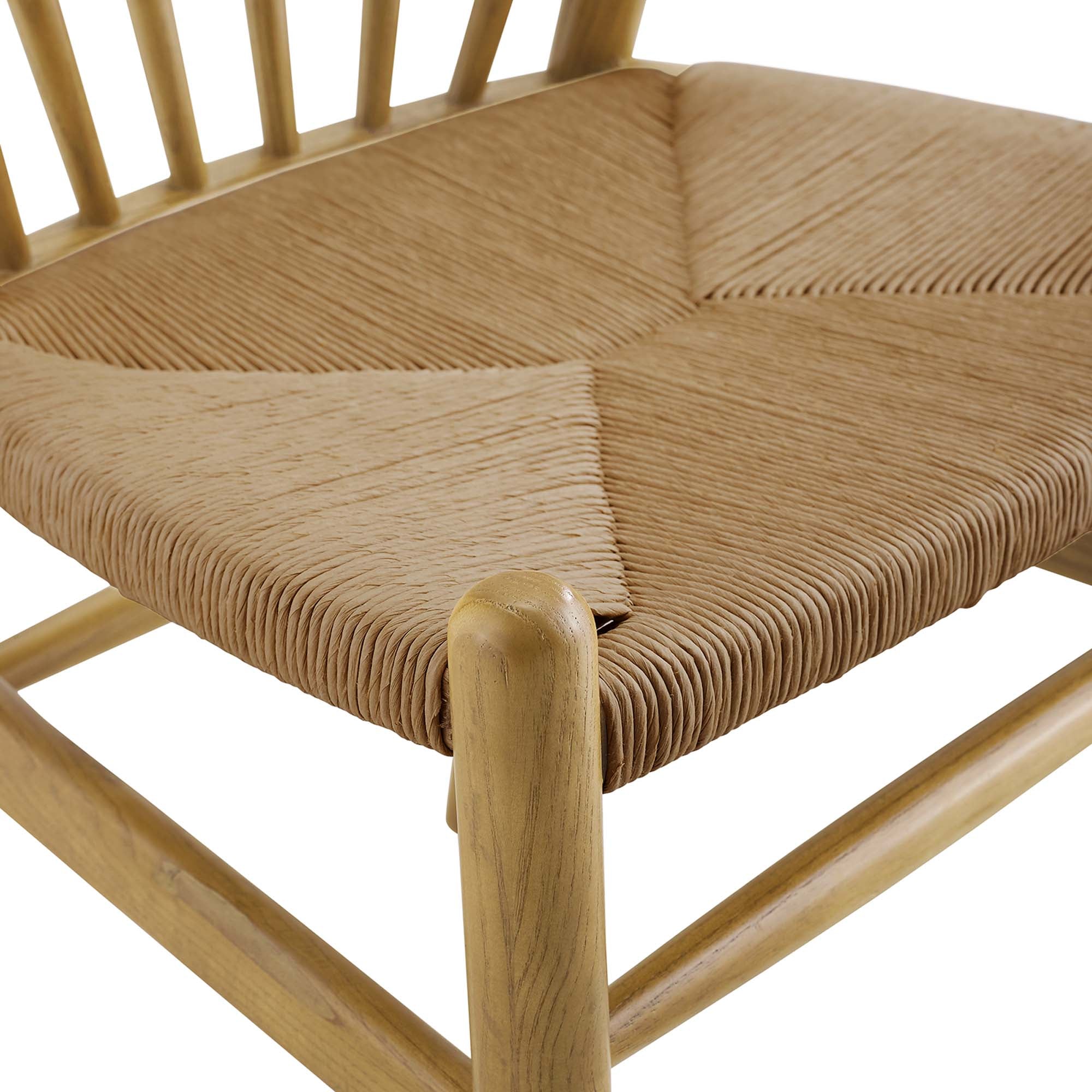 Modway Flourish Spindle Wood Dining Side Chair Set of 2