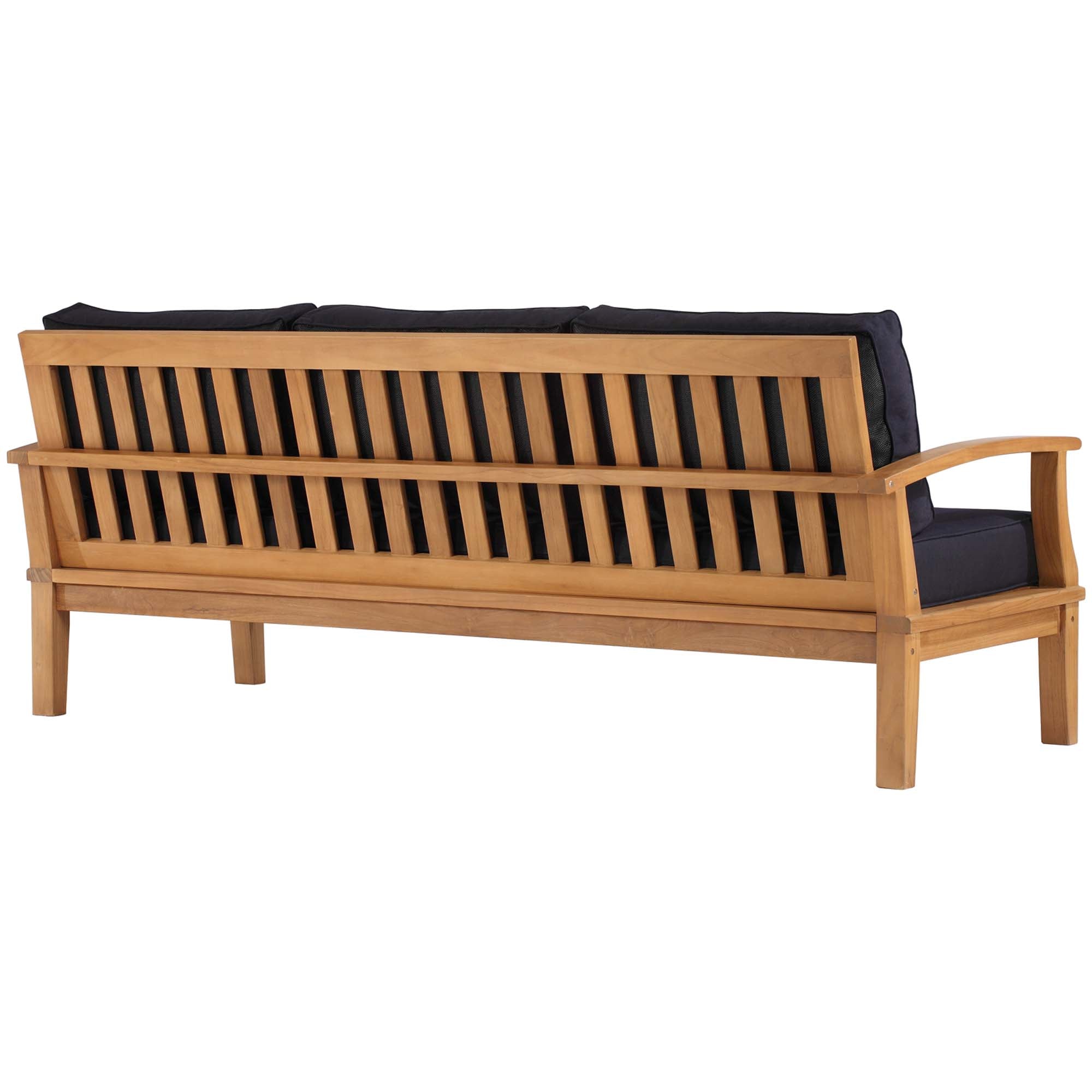 Modway Marina Outdoor Patio Teak Sofa