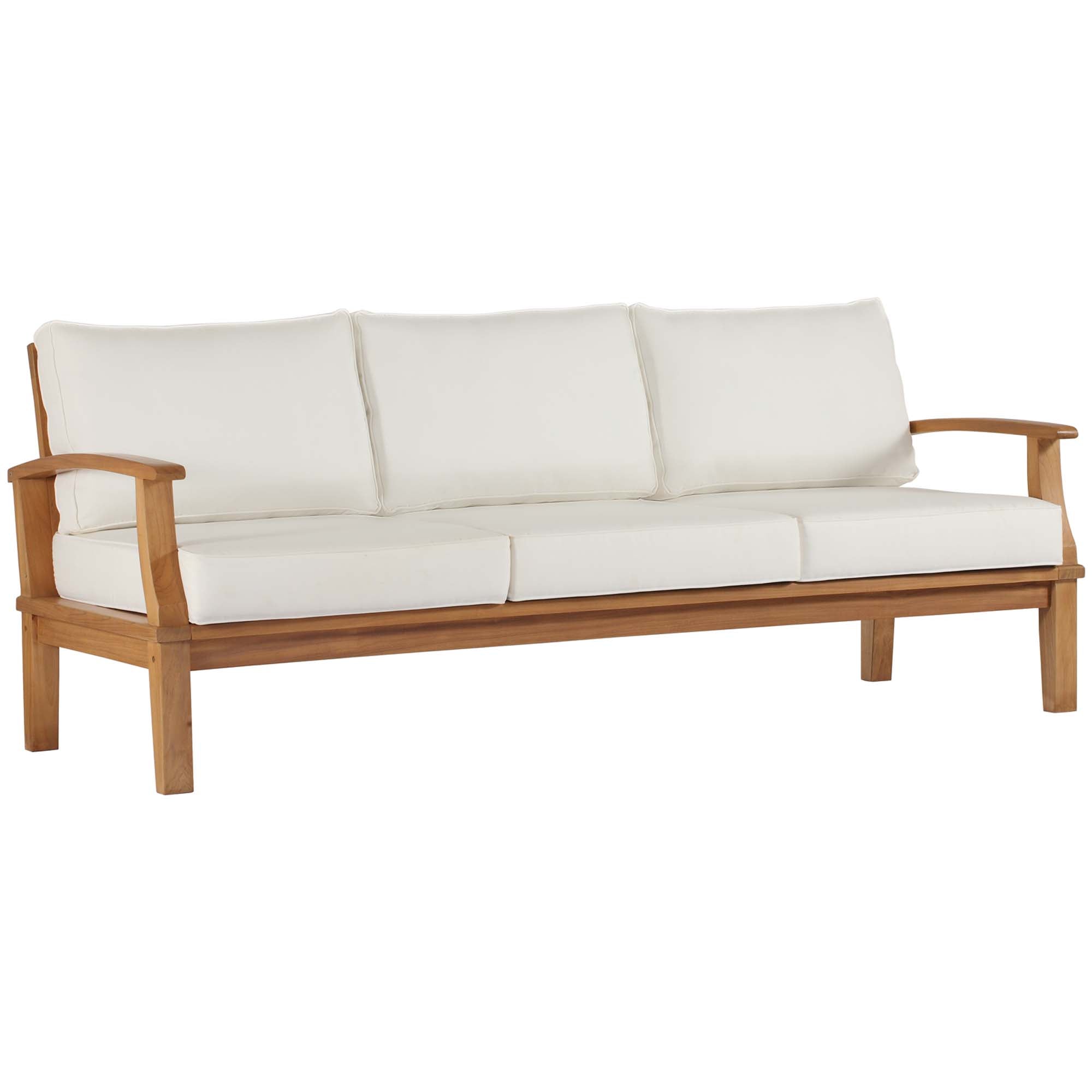 Modway Marina Outdoor Patio Teak Sofa
