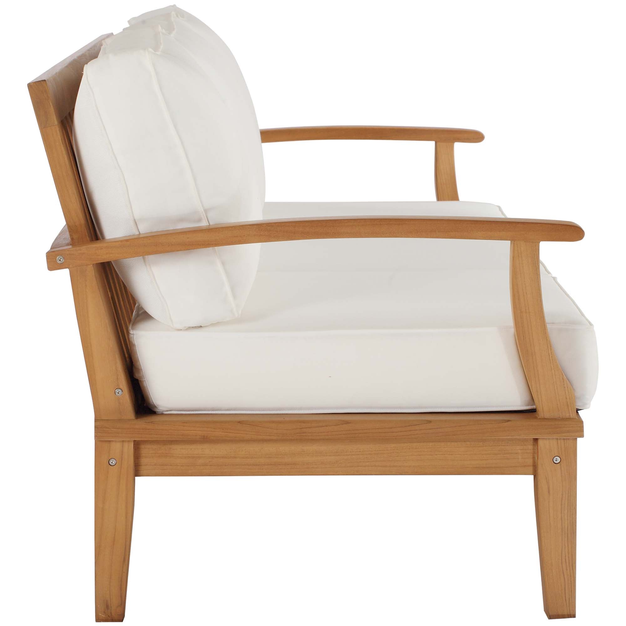Modway Marina Outdoor Patio Teak Sofa