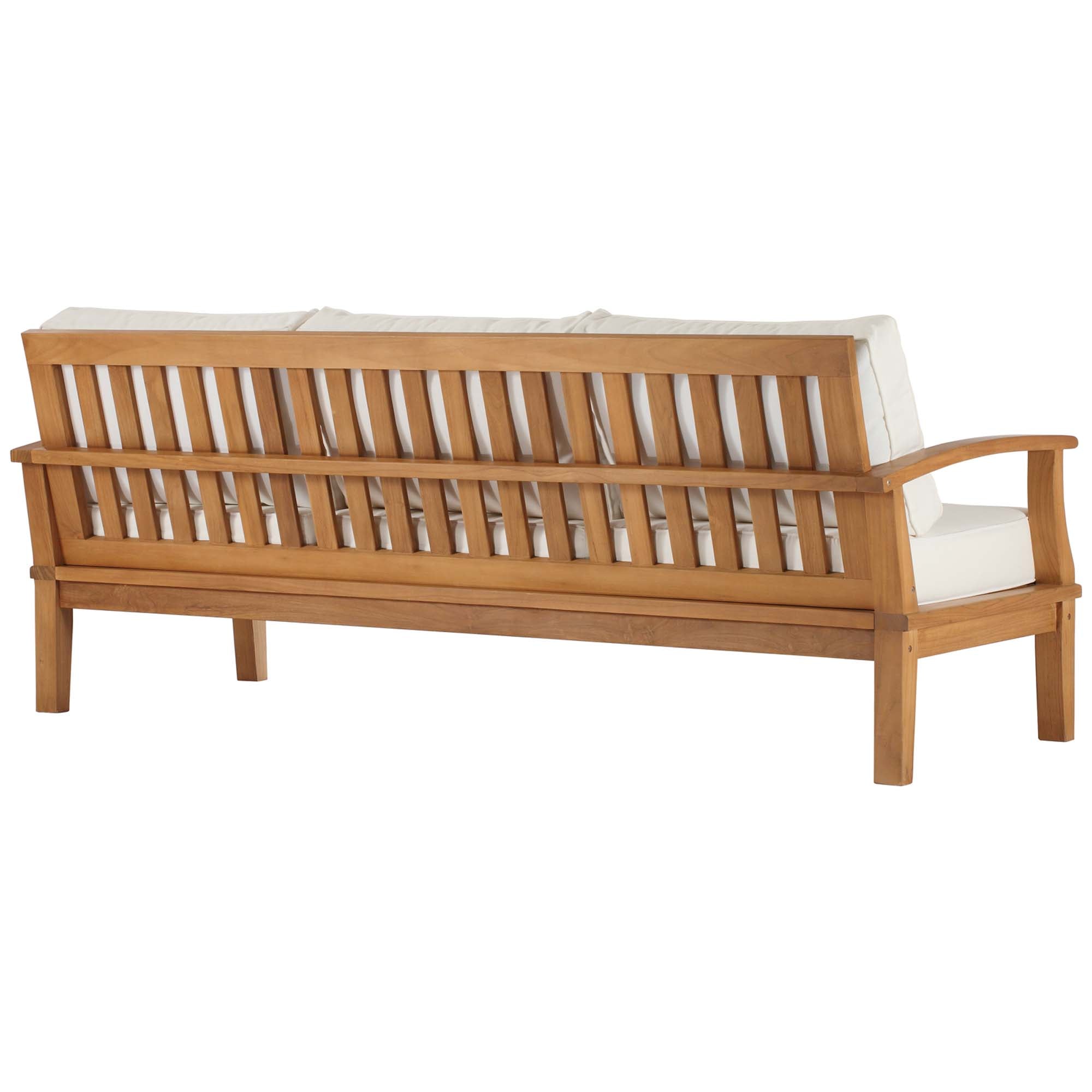 Modway Marina Outdoor Patio Teak Sofa
