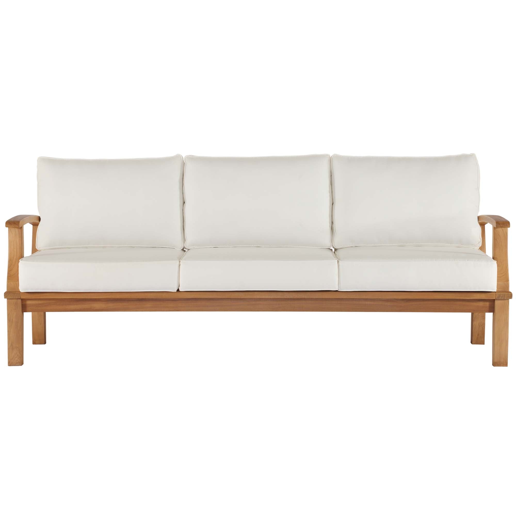 Modway Marina Outdoor Patio Teak Sofa