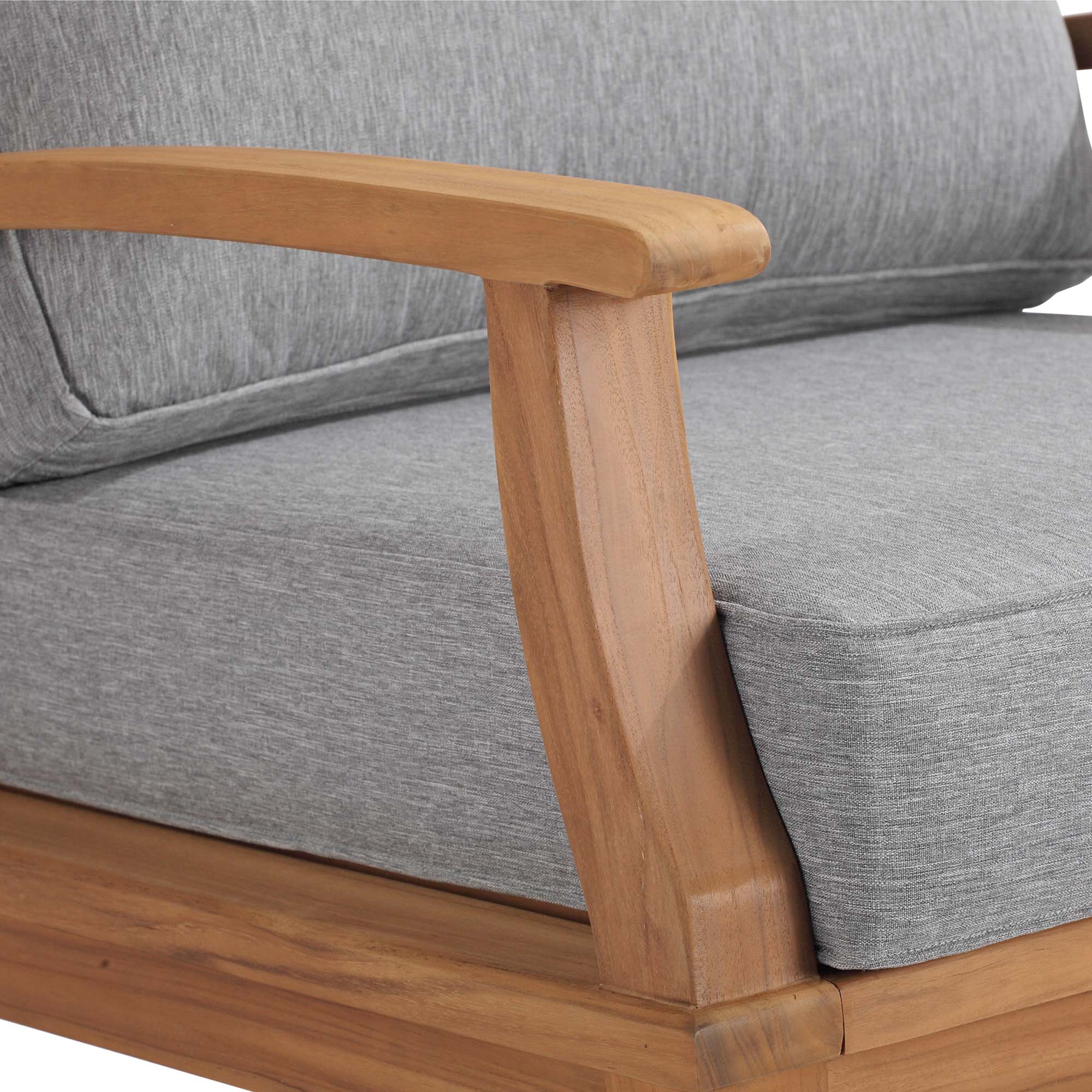Modway Marina Outdoor Patio Teak Rocking Chair