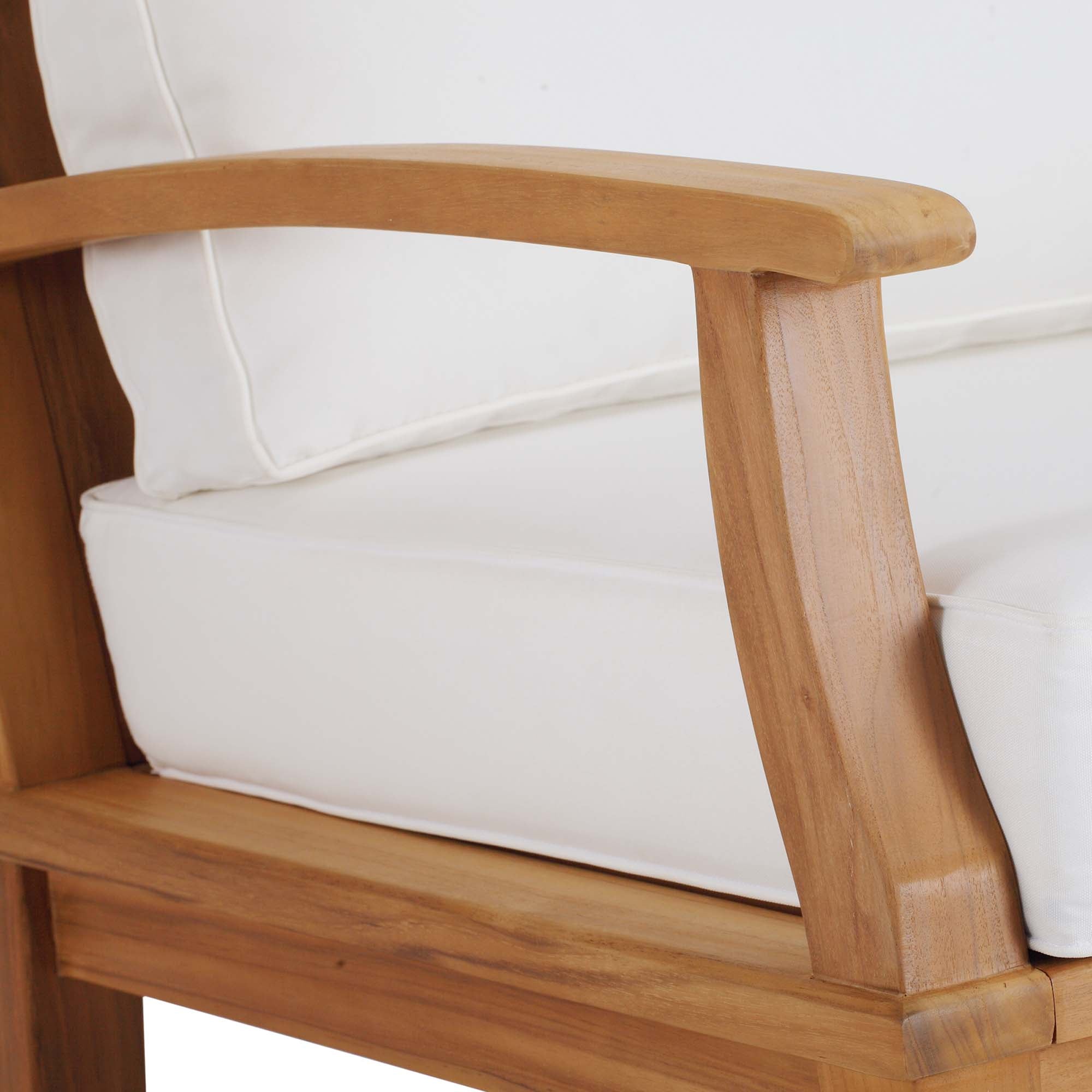 Modway Marina Outdoor Patio Teak Rocking Chair