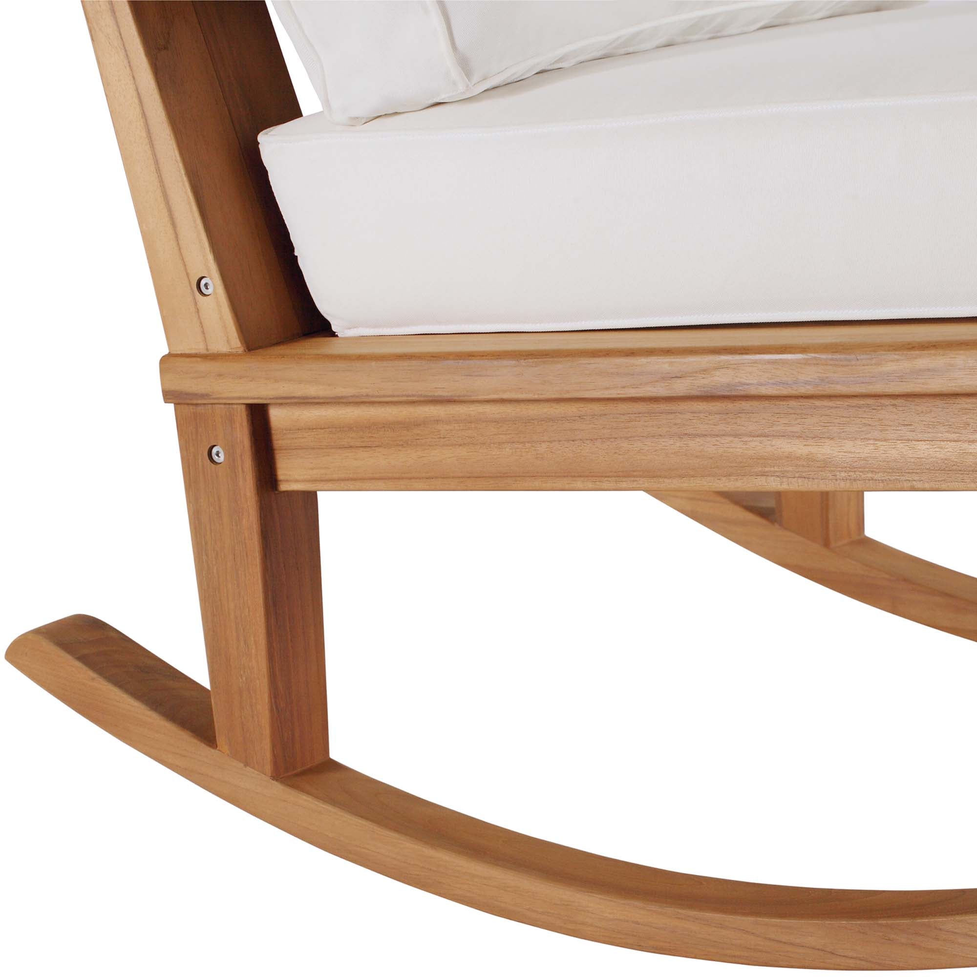 Modway Marina Outdoor Patio Teak Rocking Chair
