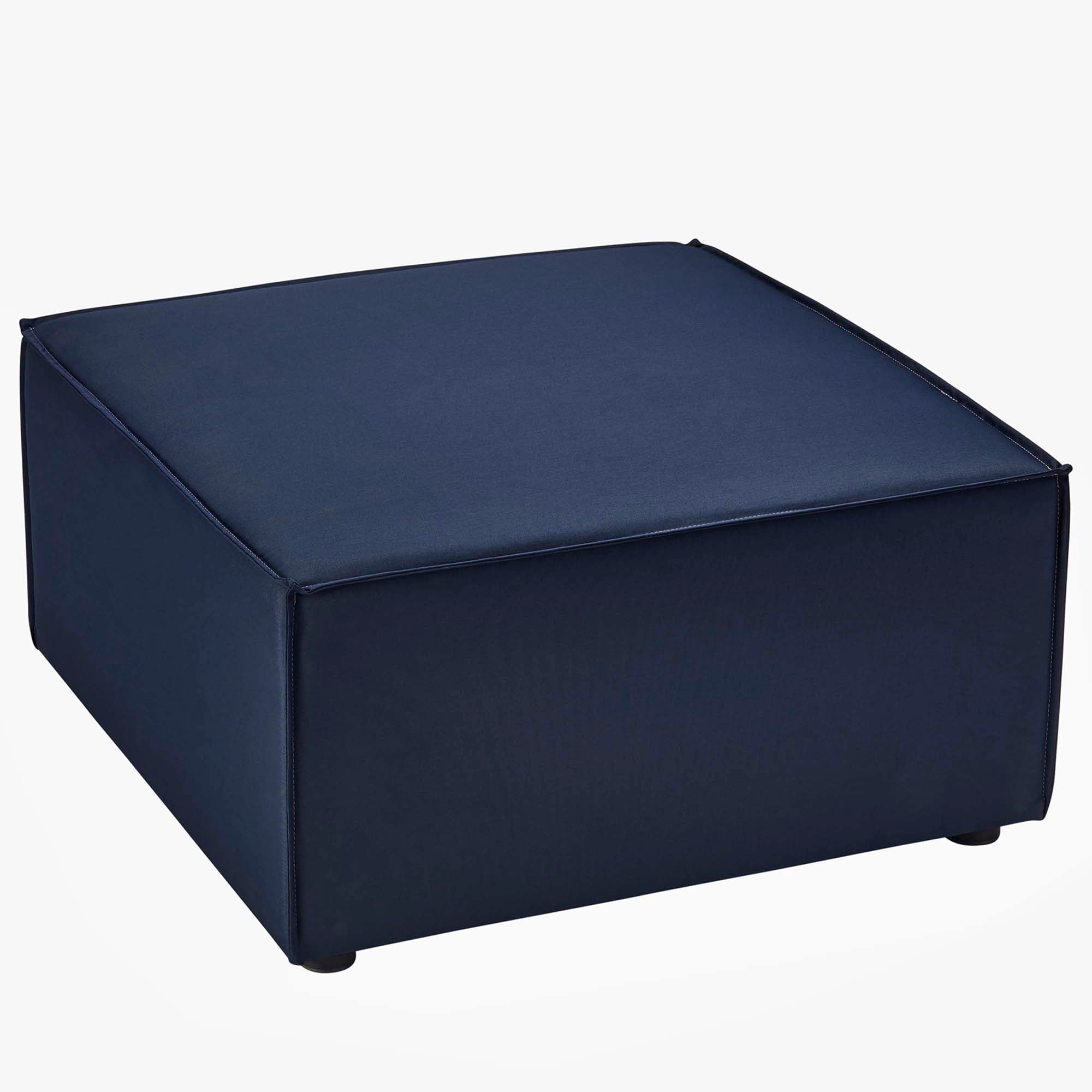 Modway Saybrook Outdoor Patio Upholstered Sectional Sofa Ottoman