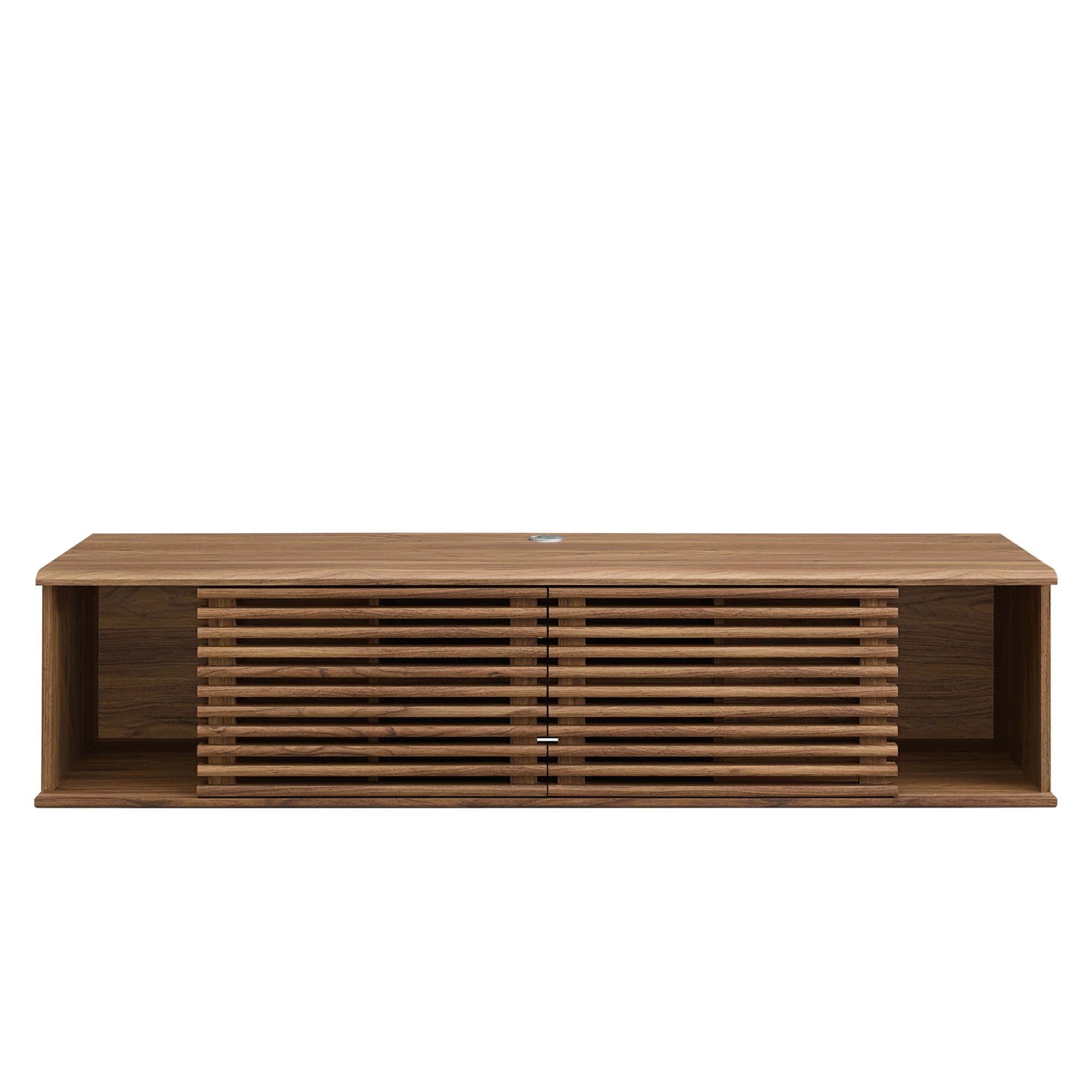 Modway Render 60" Wall-Mount Media Console TV Stand