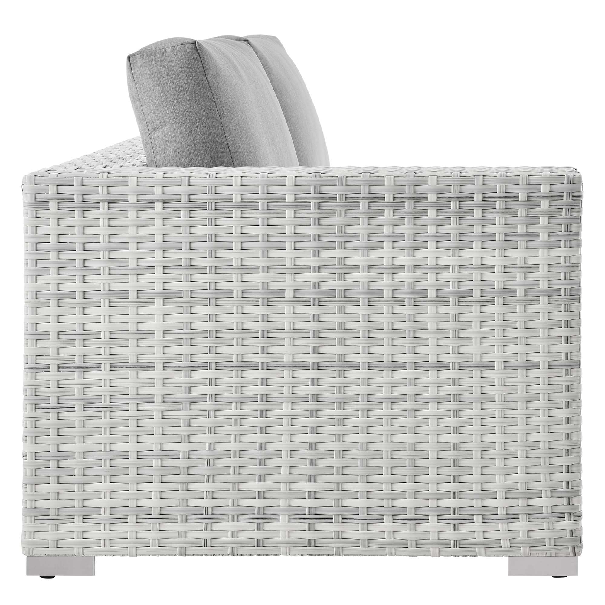 Modway Convene Outdoor Patio Left-Arm Loveseat