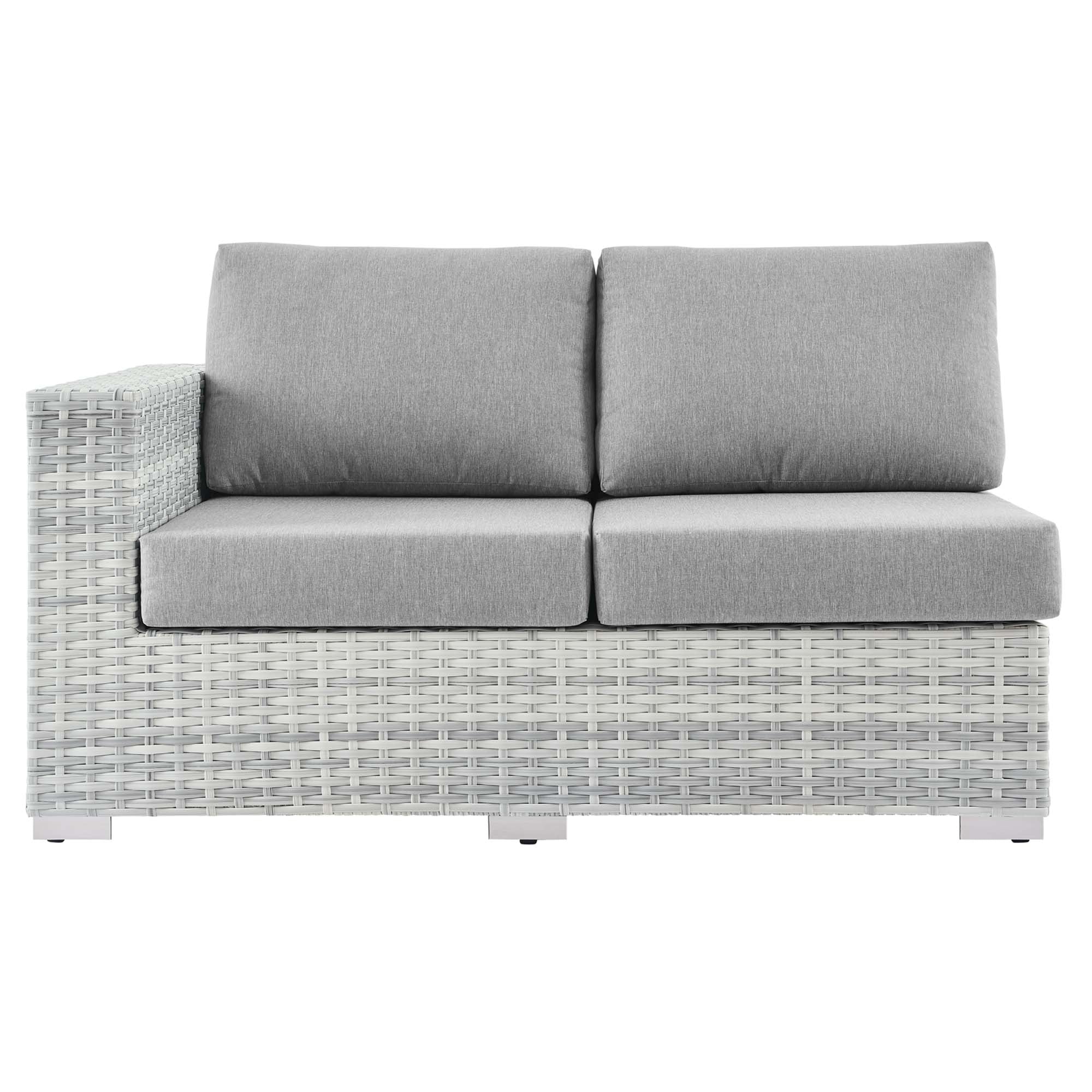 Modway Convene Outdoor Patio Left-Arm Loveseat