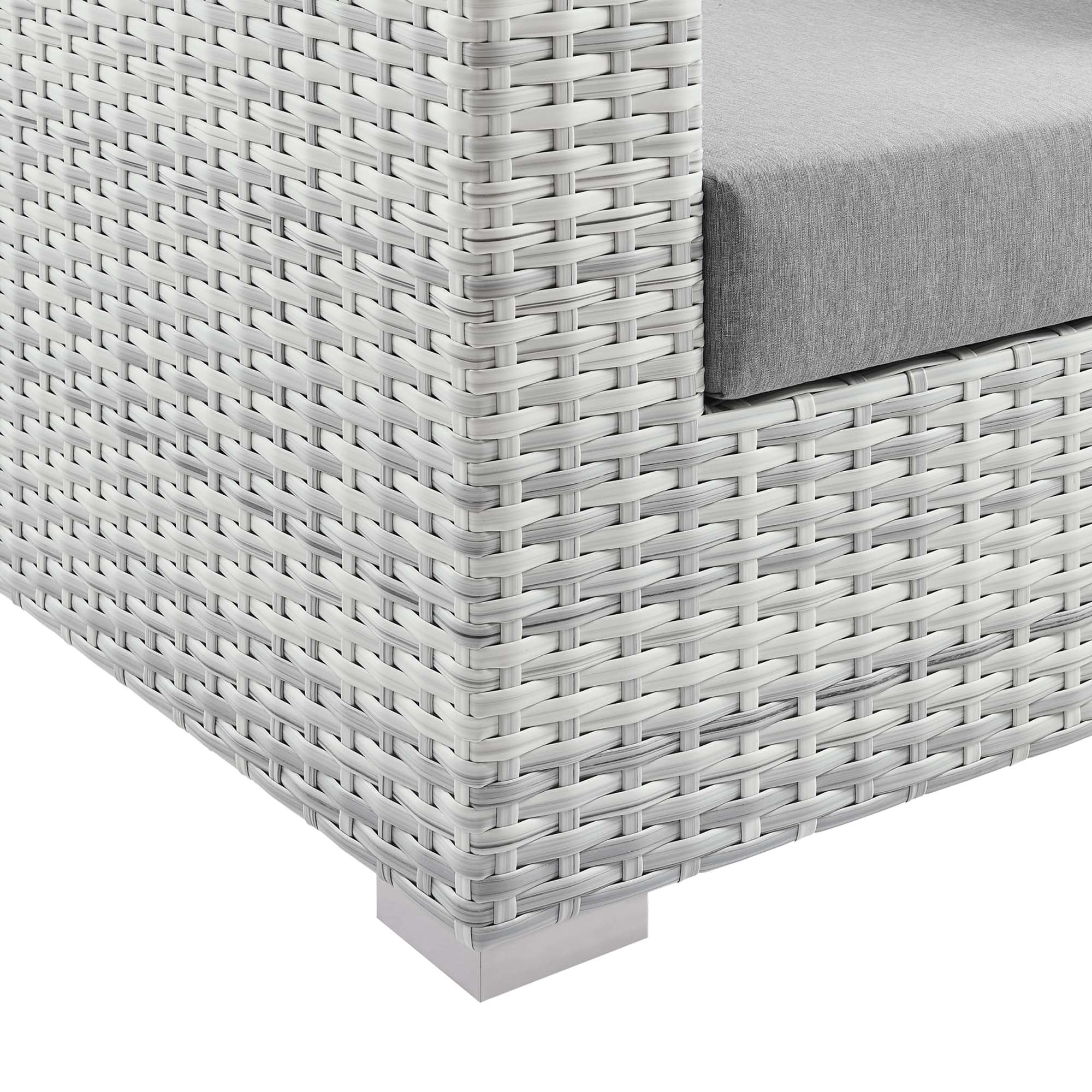 Modway Convene Outdoor Patio Left-Arm Loveseat