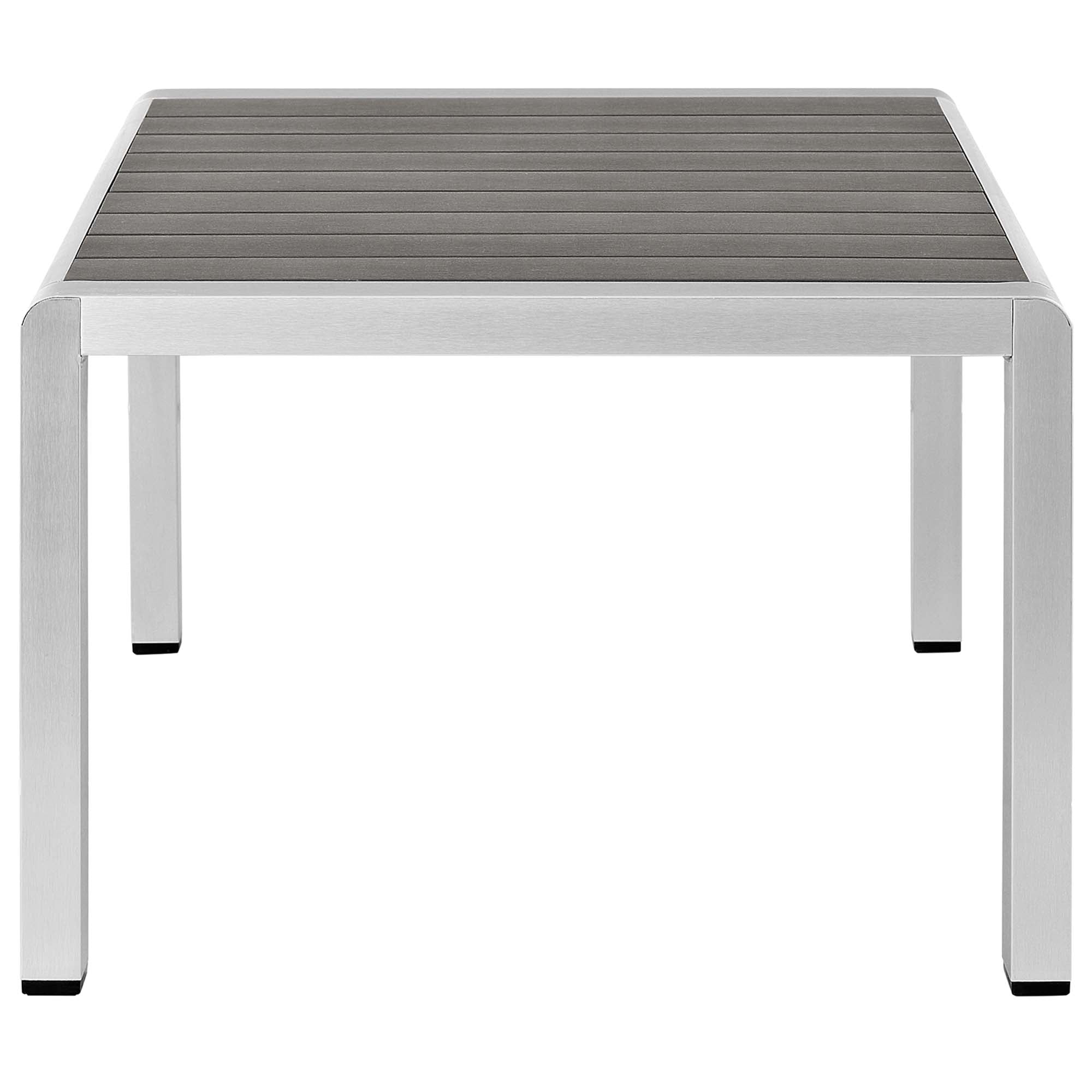 Modway Shore 4 Piece Sunbrella® Fabric Outdoor Patio Aluminum Set
