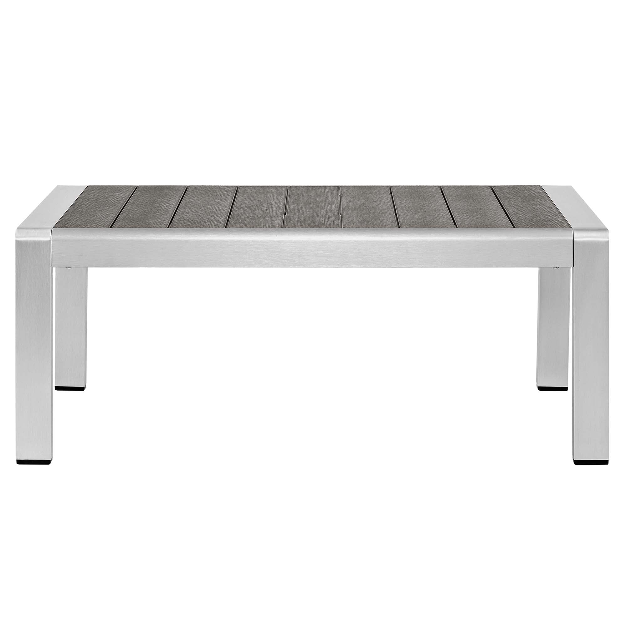 Modway Shore 7 Piece Sunbrella® Fabric Outdoor Patio Aluminum Set