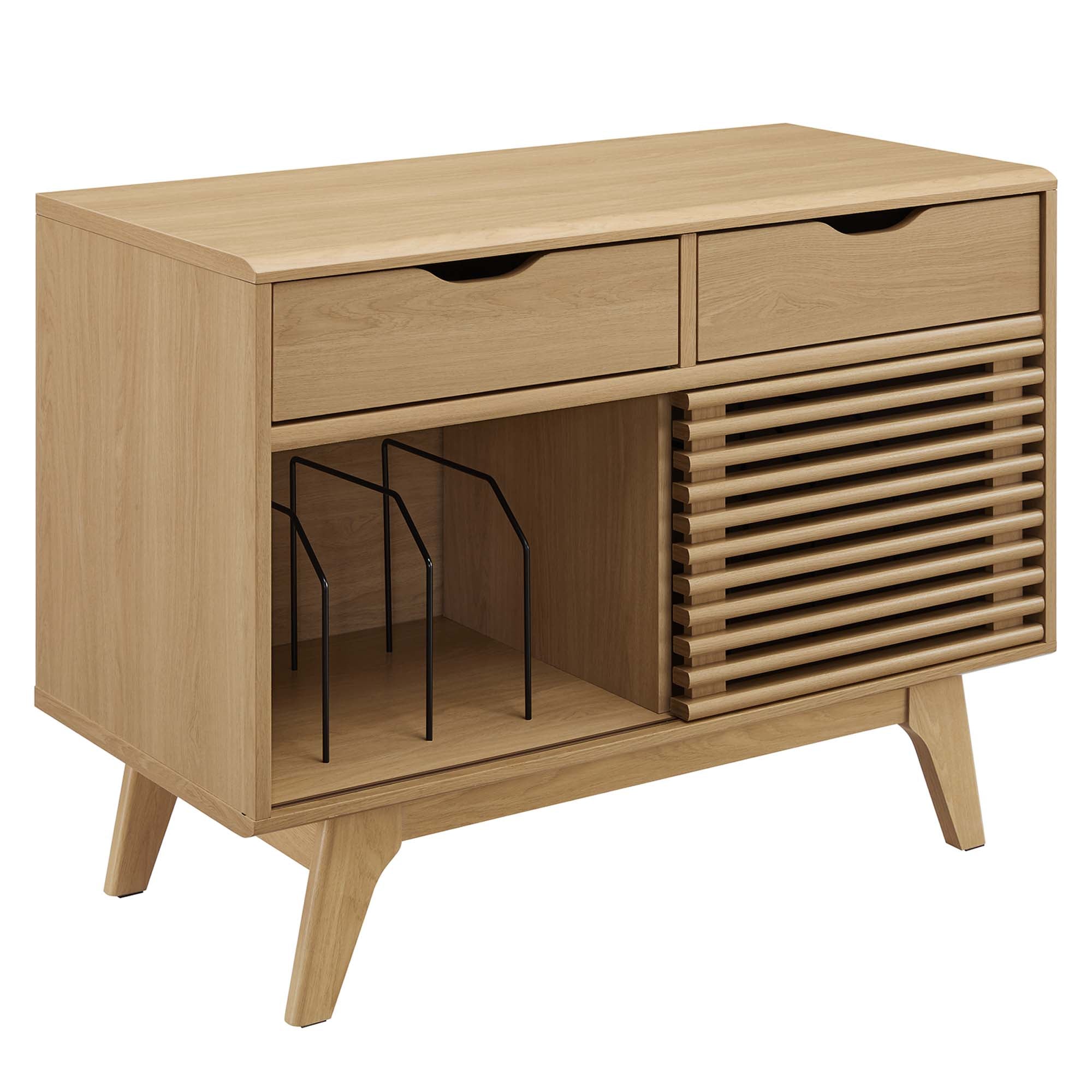 Modway Render Vinyl Record Display Stand