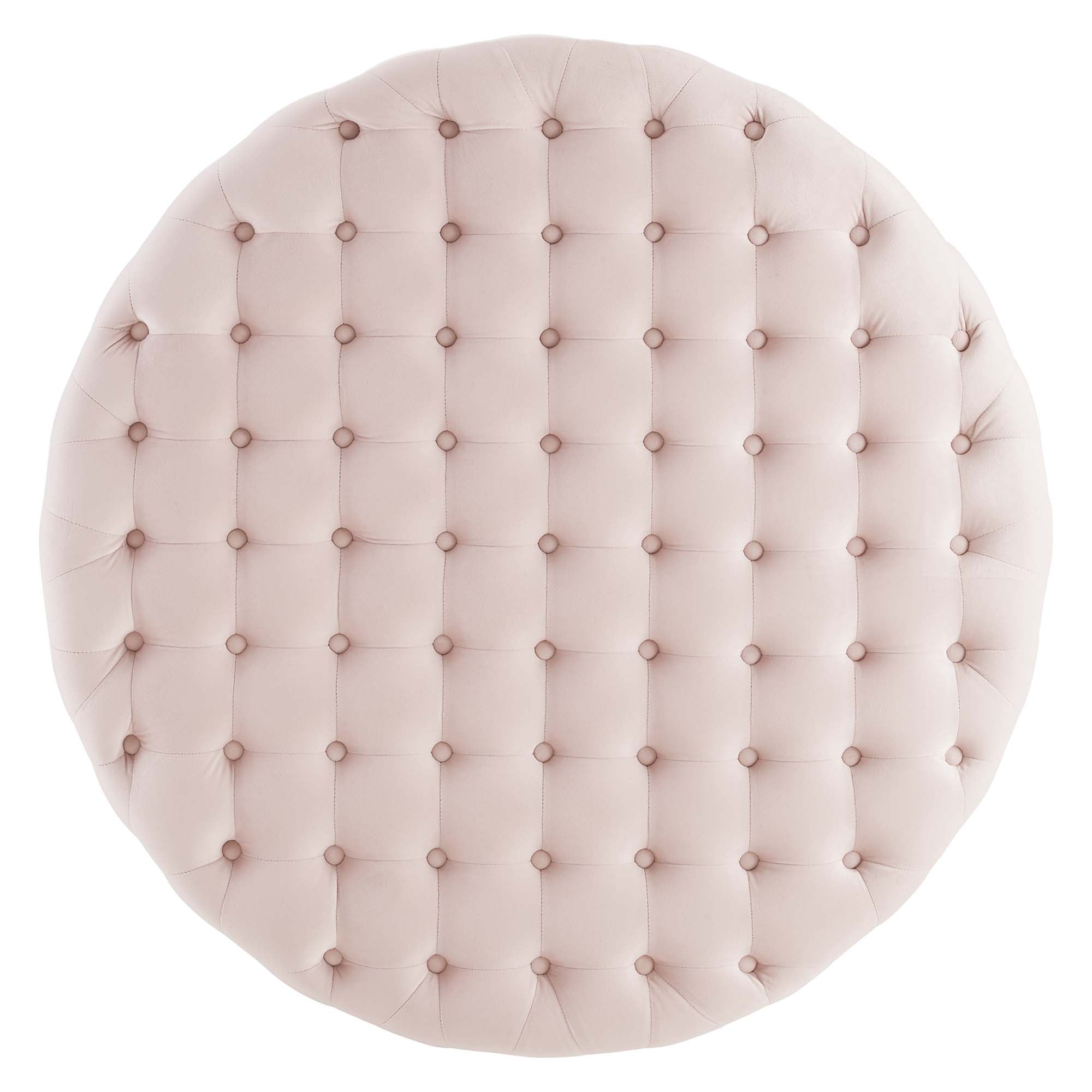 Modway Ensconce Tufted Performance Velvet Round Ottoman