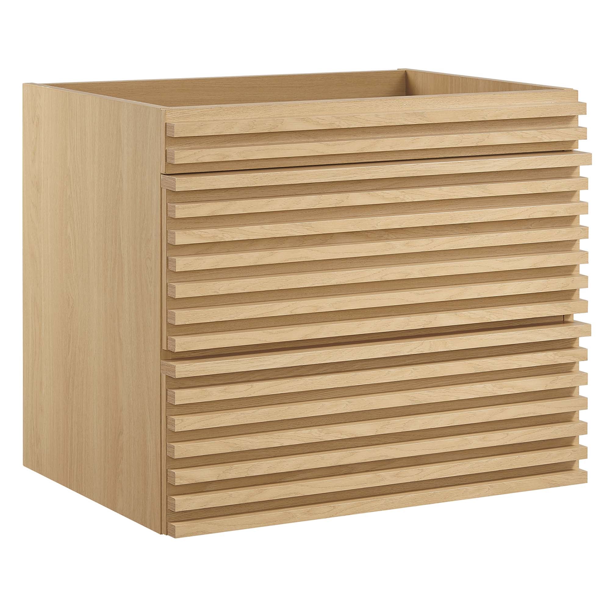 Modway Render 24" Wall-Mount Bathroom Vanity Cabinet (Sink Basin Not Included)